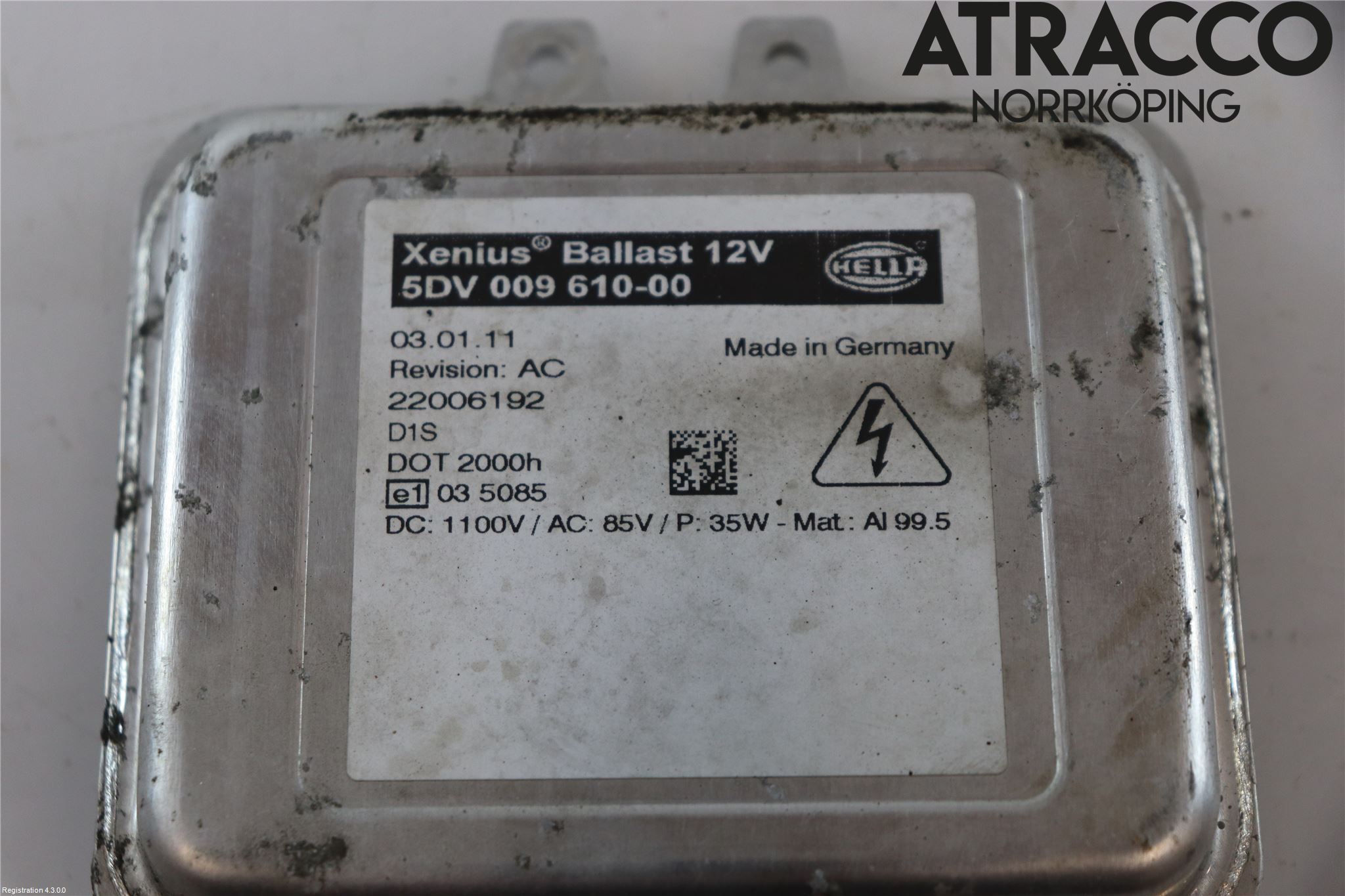 Nissan QASHQAI 10-14 Styreenhet Xenon