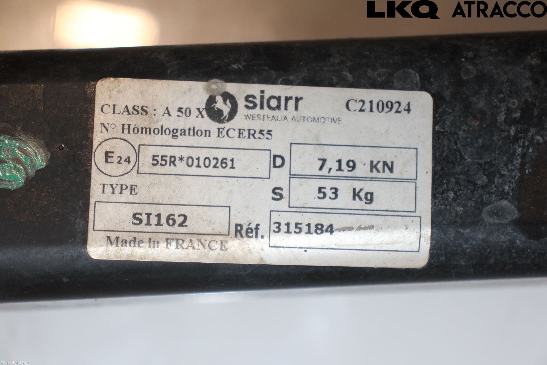 Citroen COTROEN C3 17-24 Tilhengerfeste