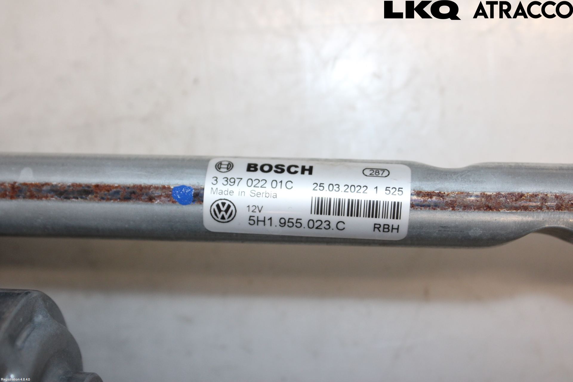 Volkswagen VW GOLF / E-GOLF VIII 20- Viskeroverføring Frontrute