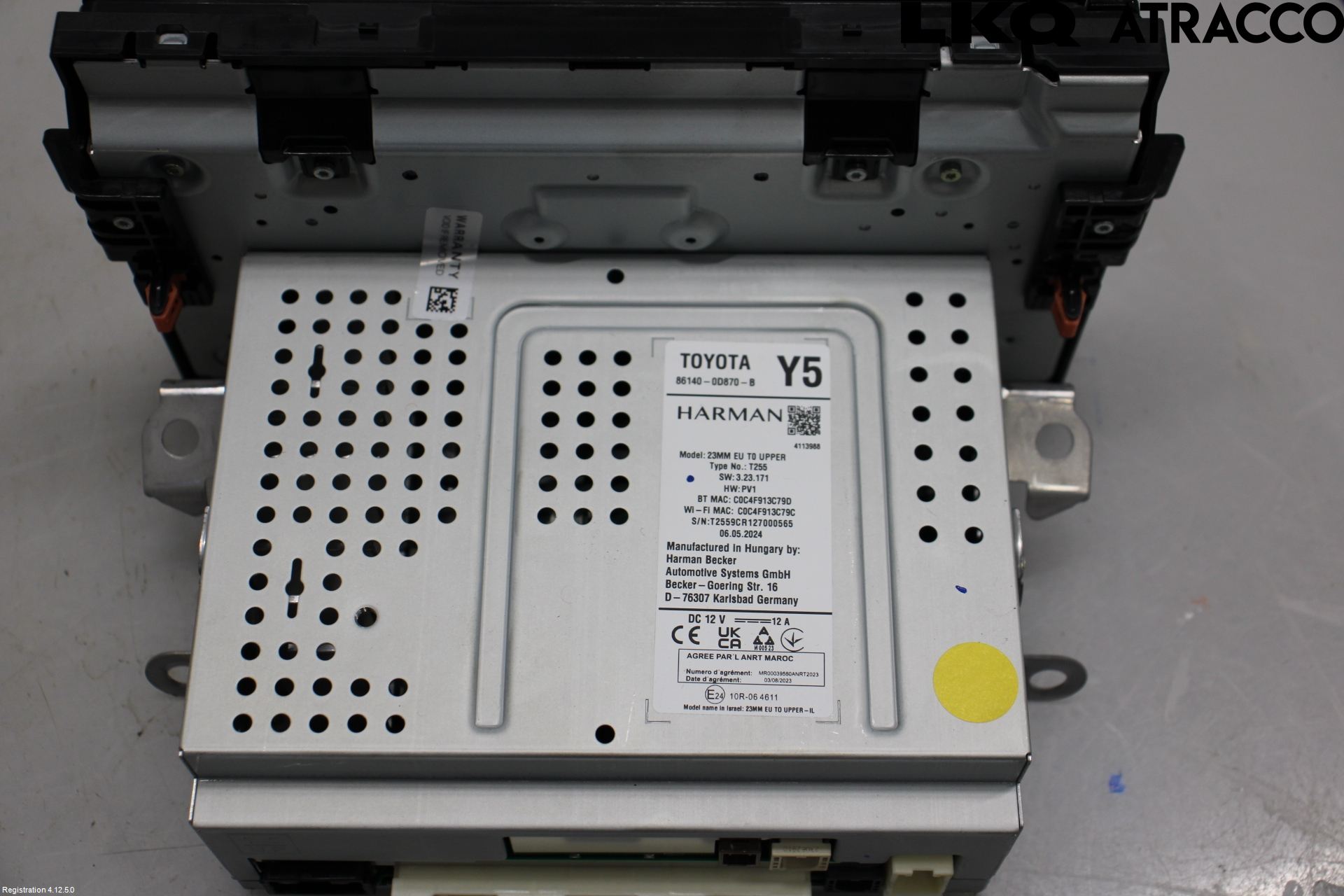 Toyota YARIS XP21 20- Stereo Radio Med Cd