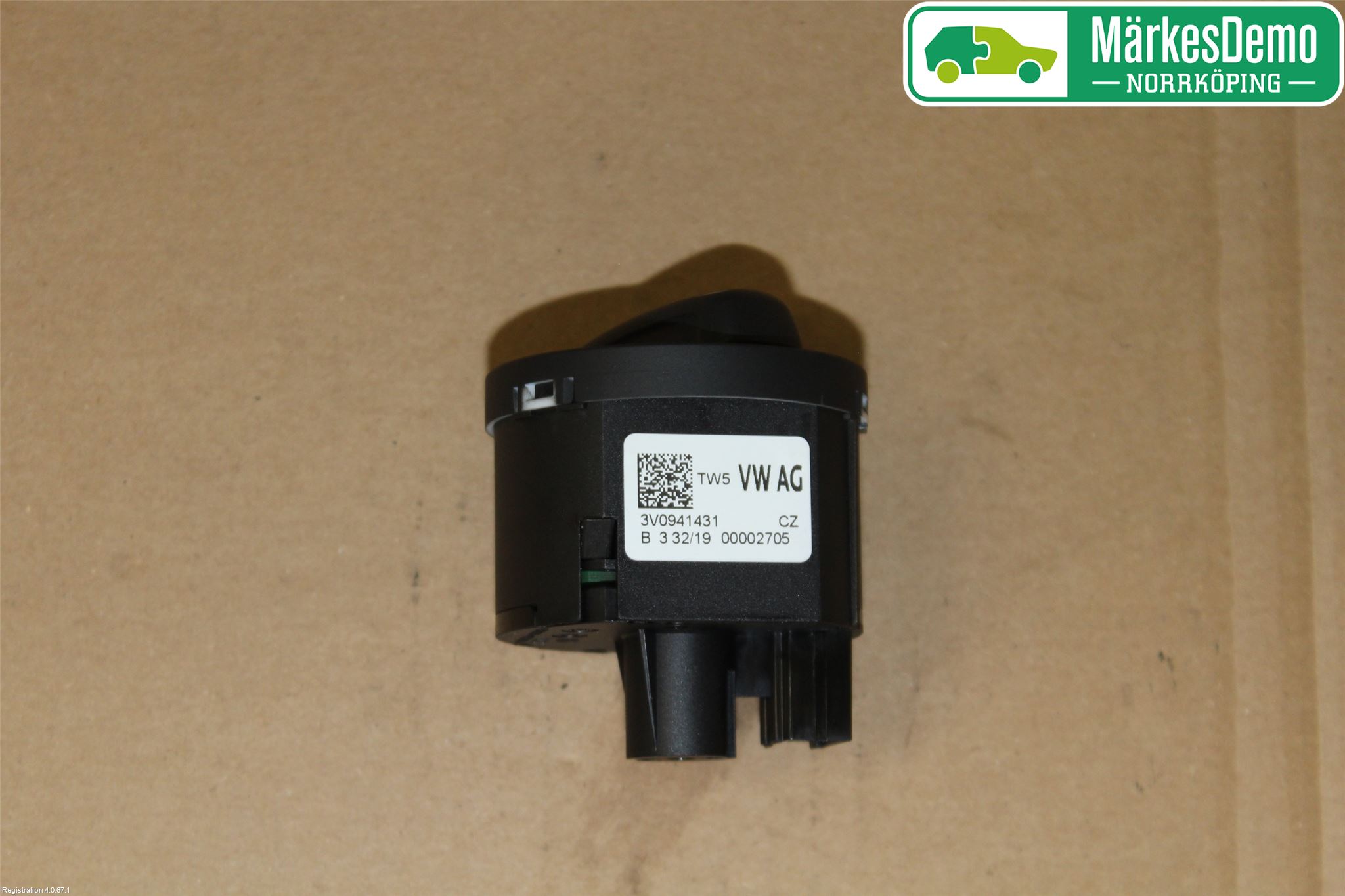 Skoda SUPERB 16-24 Bryter Hovedlys