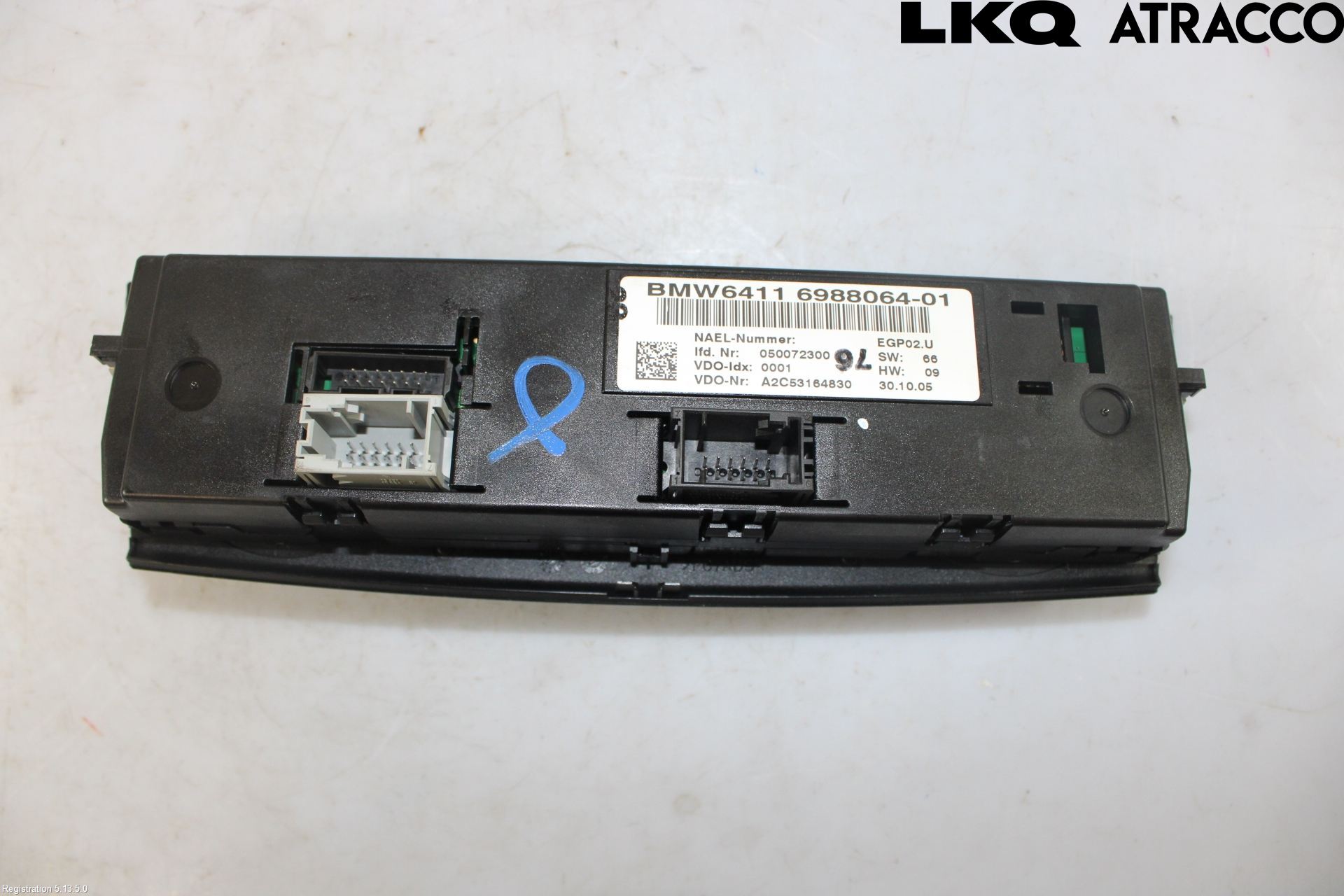 BMW 1 E87/81 5D/3D 03-11 Varmeapparat Panel(Regulering)