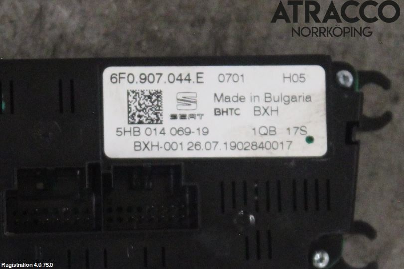 Seat ARONA Varmeapparat Panel(Regulering)