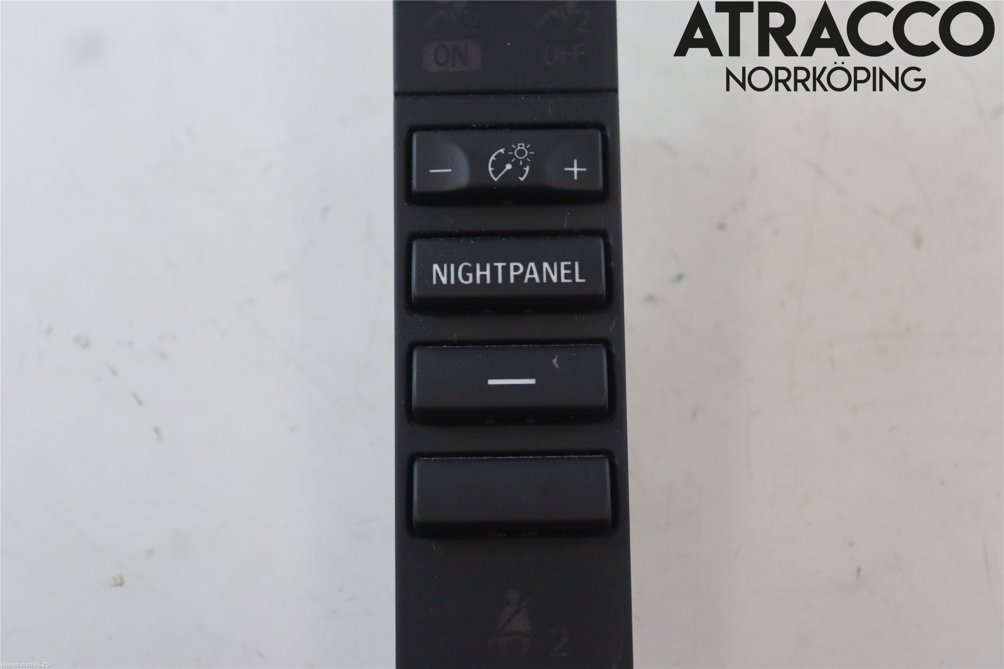 Saab 9-3 VER2/VER3 08-15 Bryter Dashbord Lys Dimming