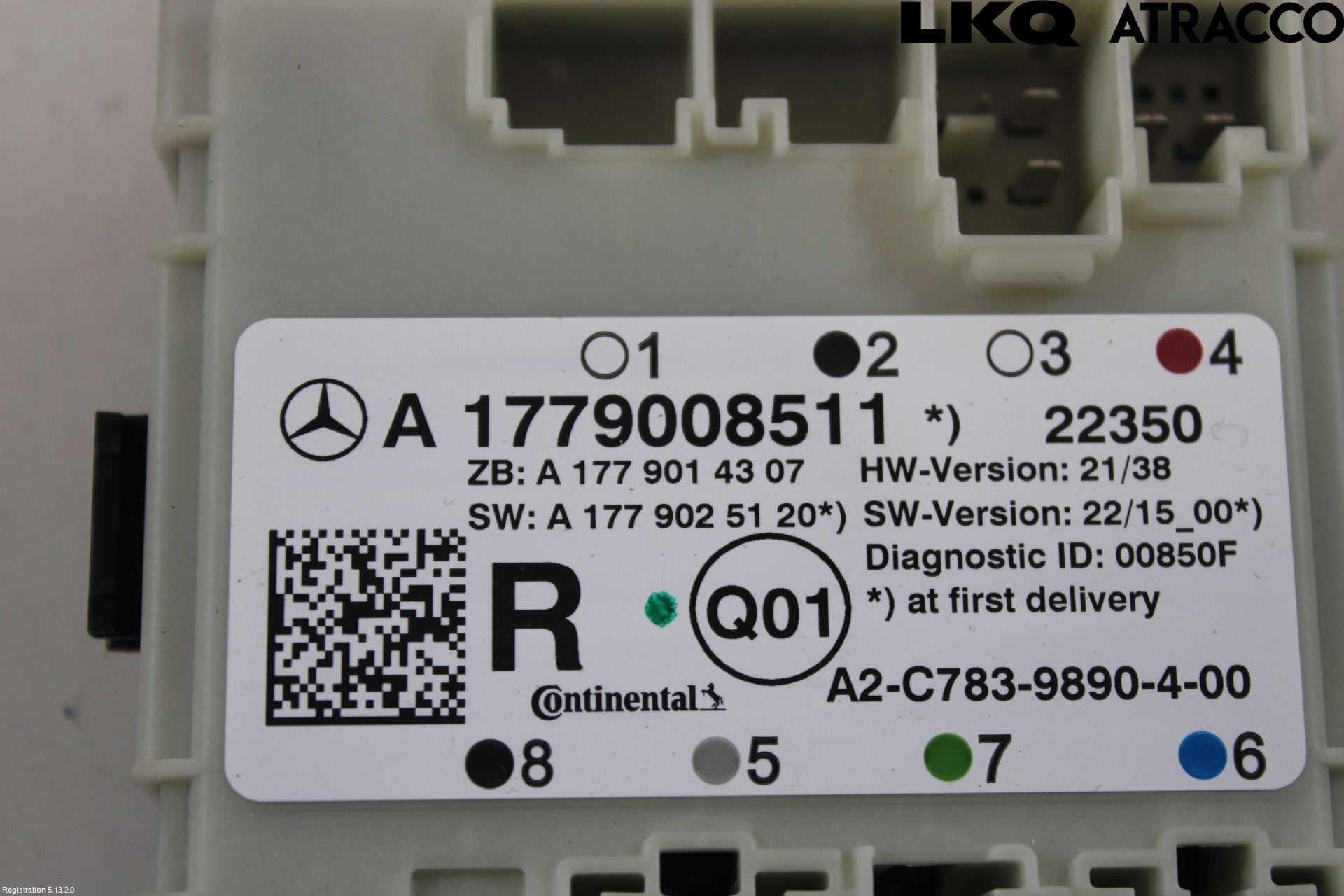 Mercedes-Benz MB EQA (H243) 21- Styreenhet Dør