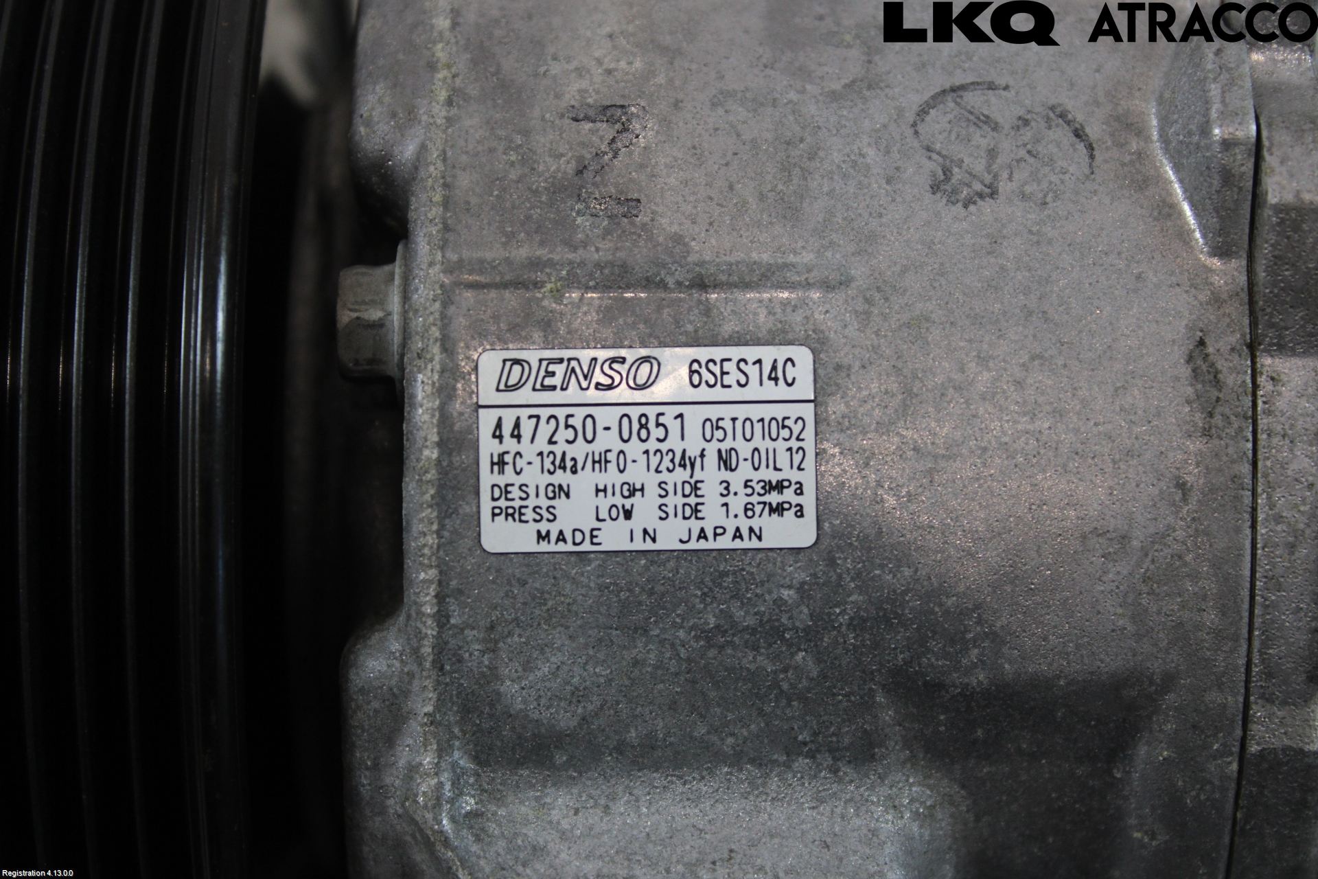 Toyota AVENSIS 16-18 Varme Ac Kompressor