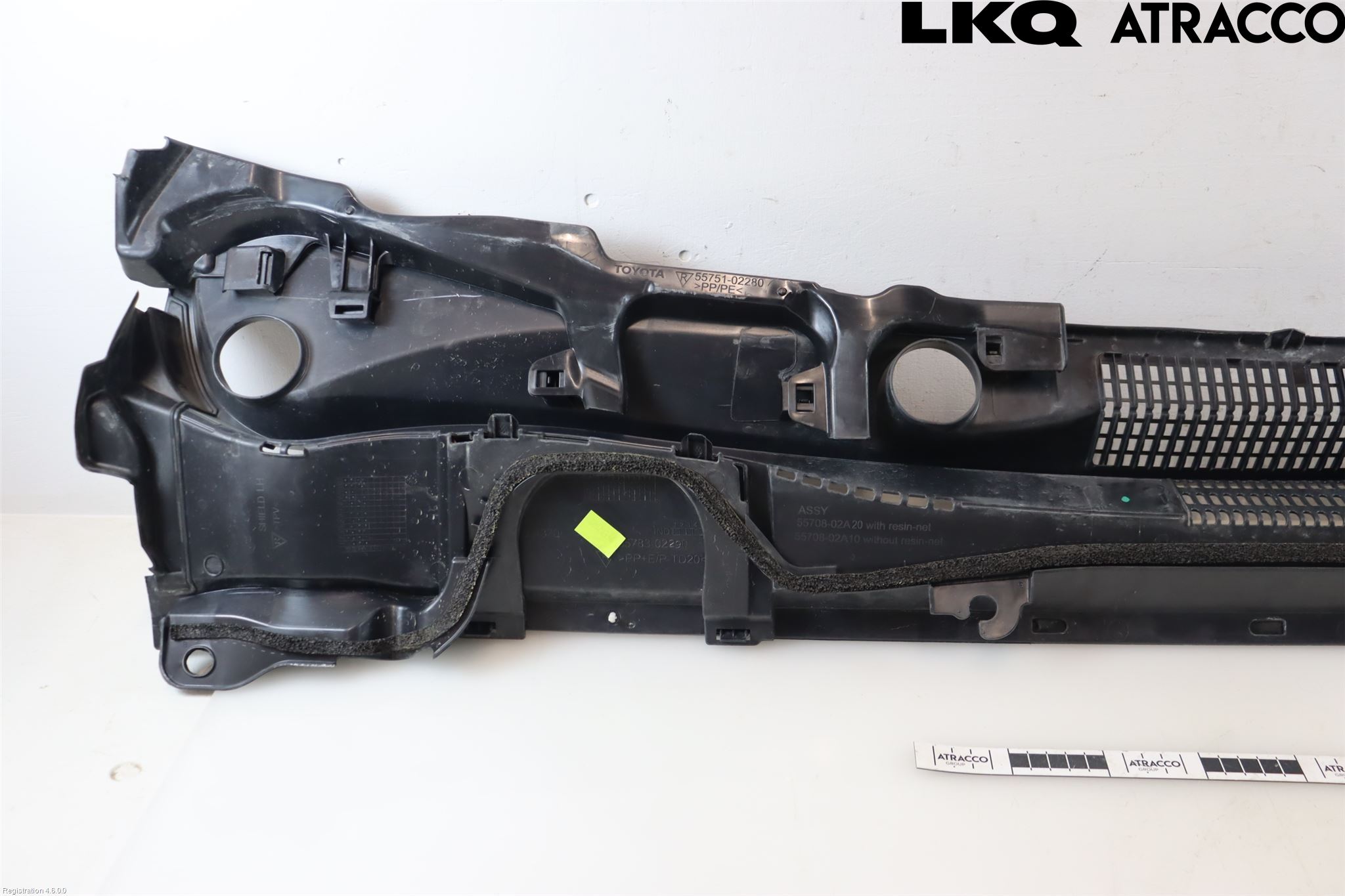 Toyota COROLLA 19- Visker Deksel-Grill-Under Frr