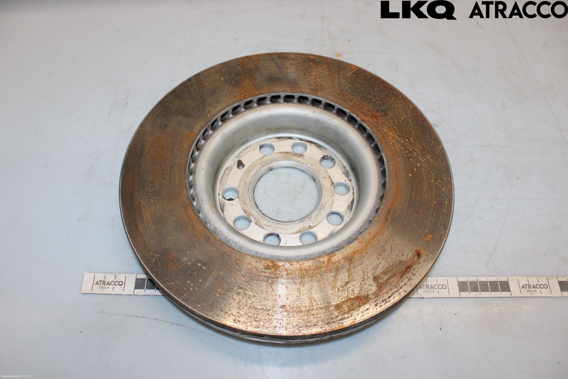 Volkswagen VW TOURAN 10-15 Bremseskive Foran