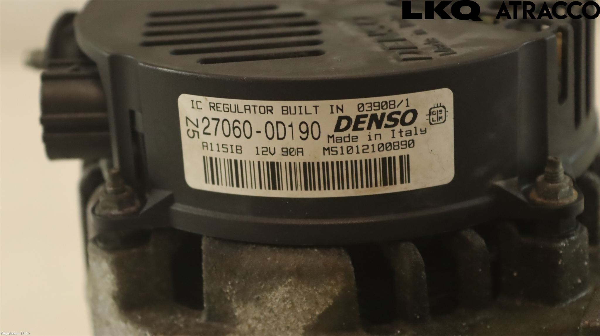 Toyota COROLLA VERSO 08-09 Dynamo