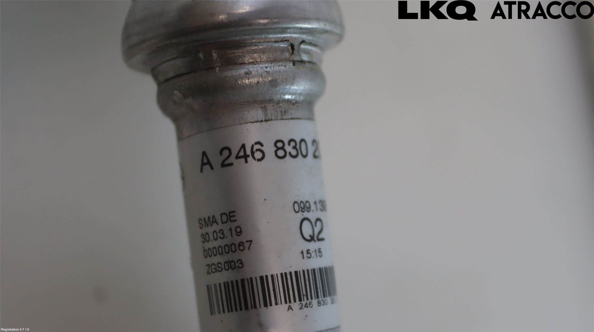 Mercedes-Benz MB B-KLASS (W246/W242) 12-19 Varme Ac Slange - Rør