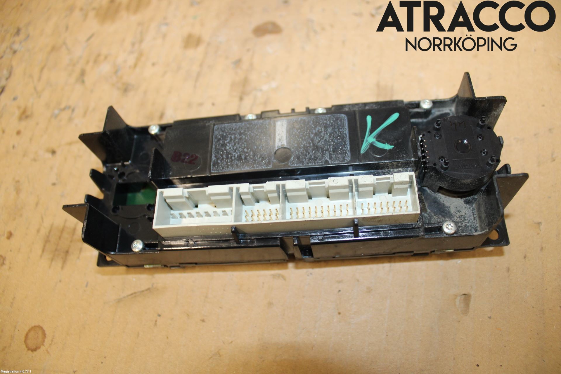 Skoda OCTAVIA (1U) 96-11 Varmeapparat Panel(Regulering)
