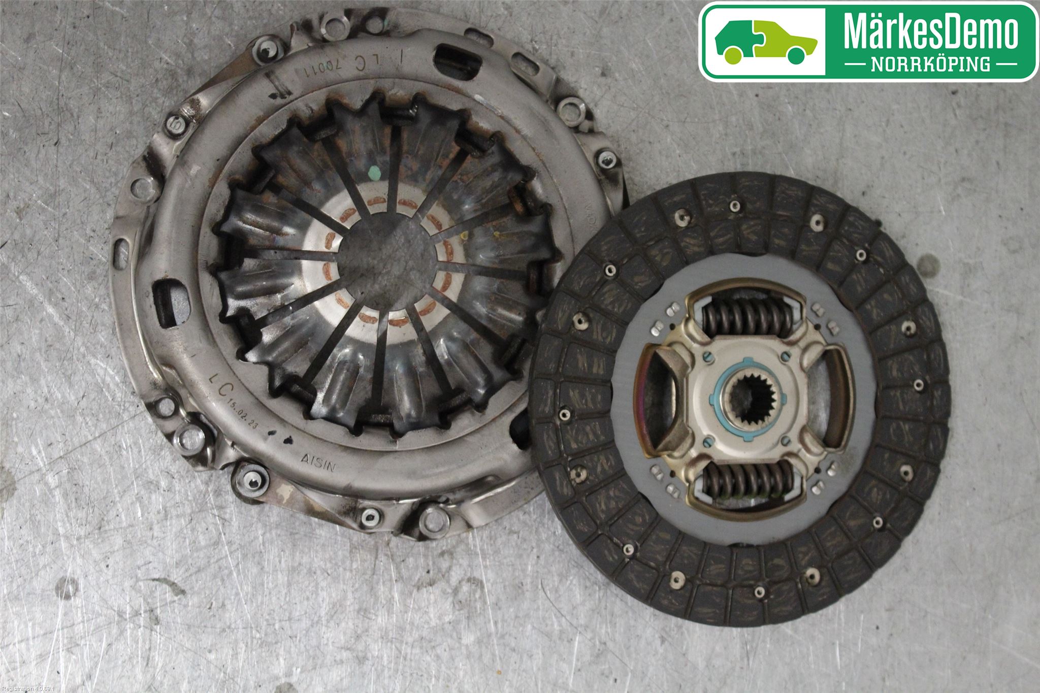 Toyota AYGO 15-21 Clutch Trykkplate