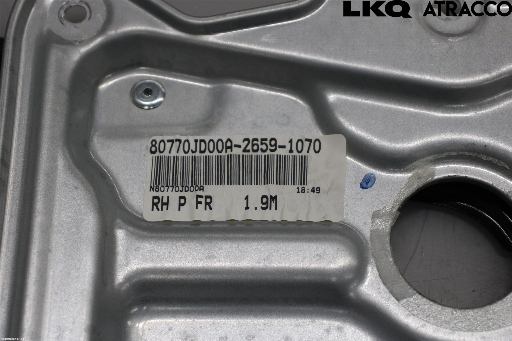 Nissan QASHQAI+2  08-10 Vindusheis El Komp