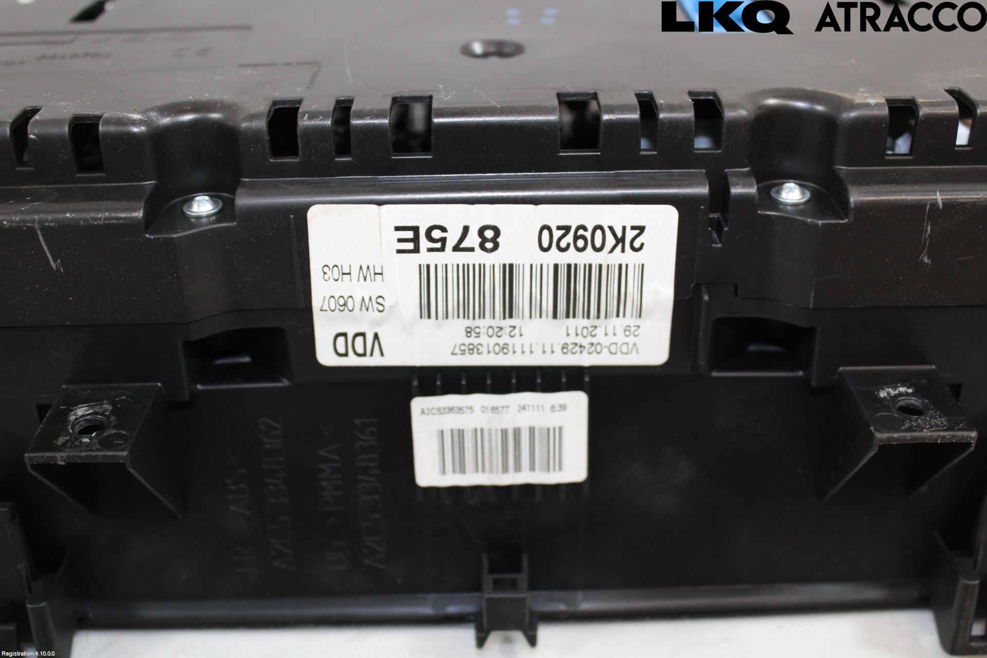 Volkswagen VW CADDY 11-15 Instr Kombinert