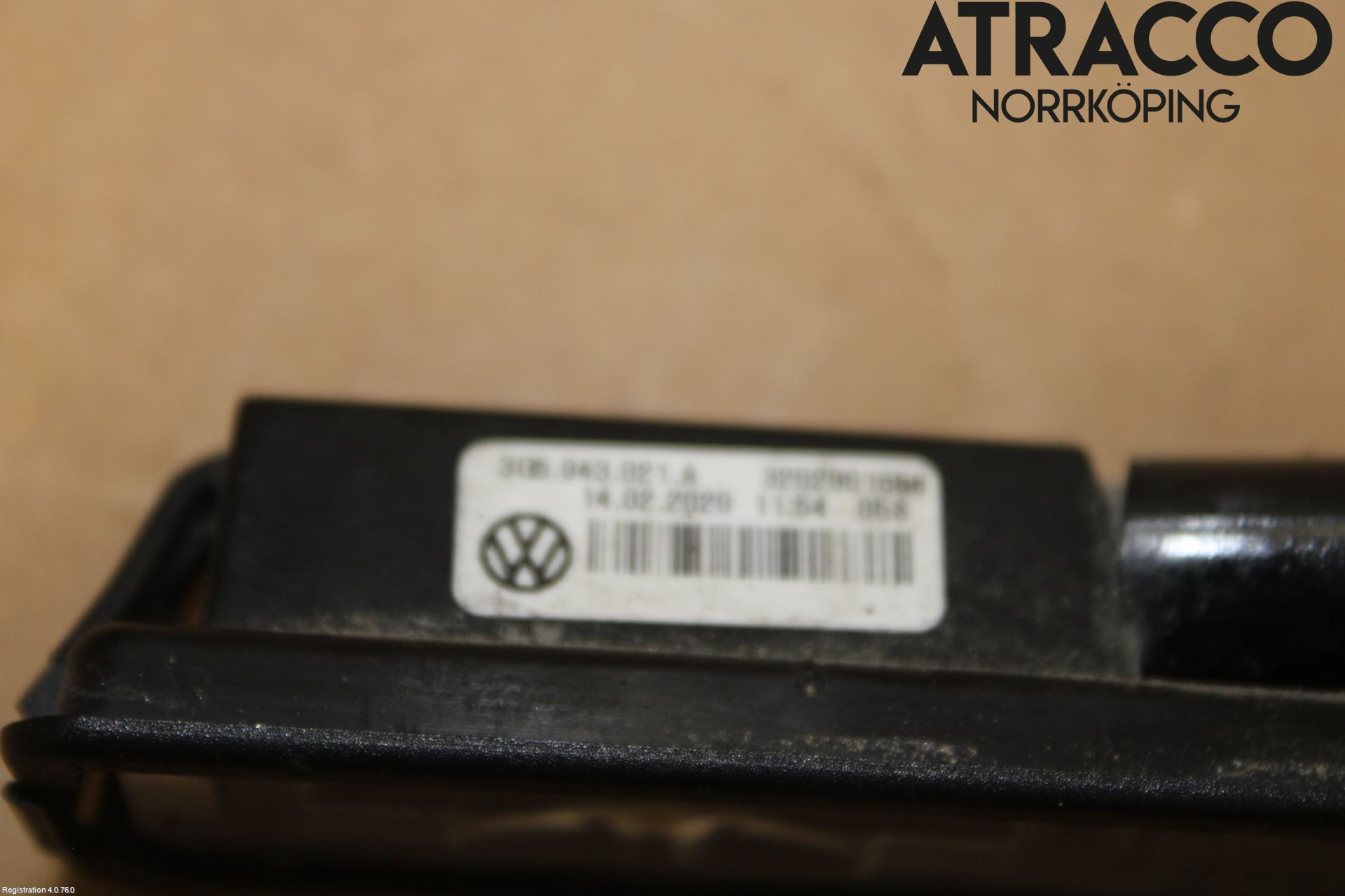 Volkswagen VW GOLF / E-GOLF VII 13-20 Skilt Belysning