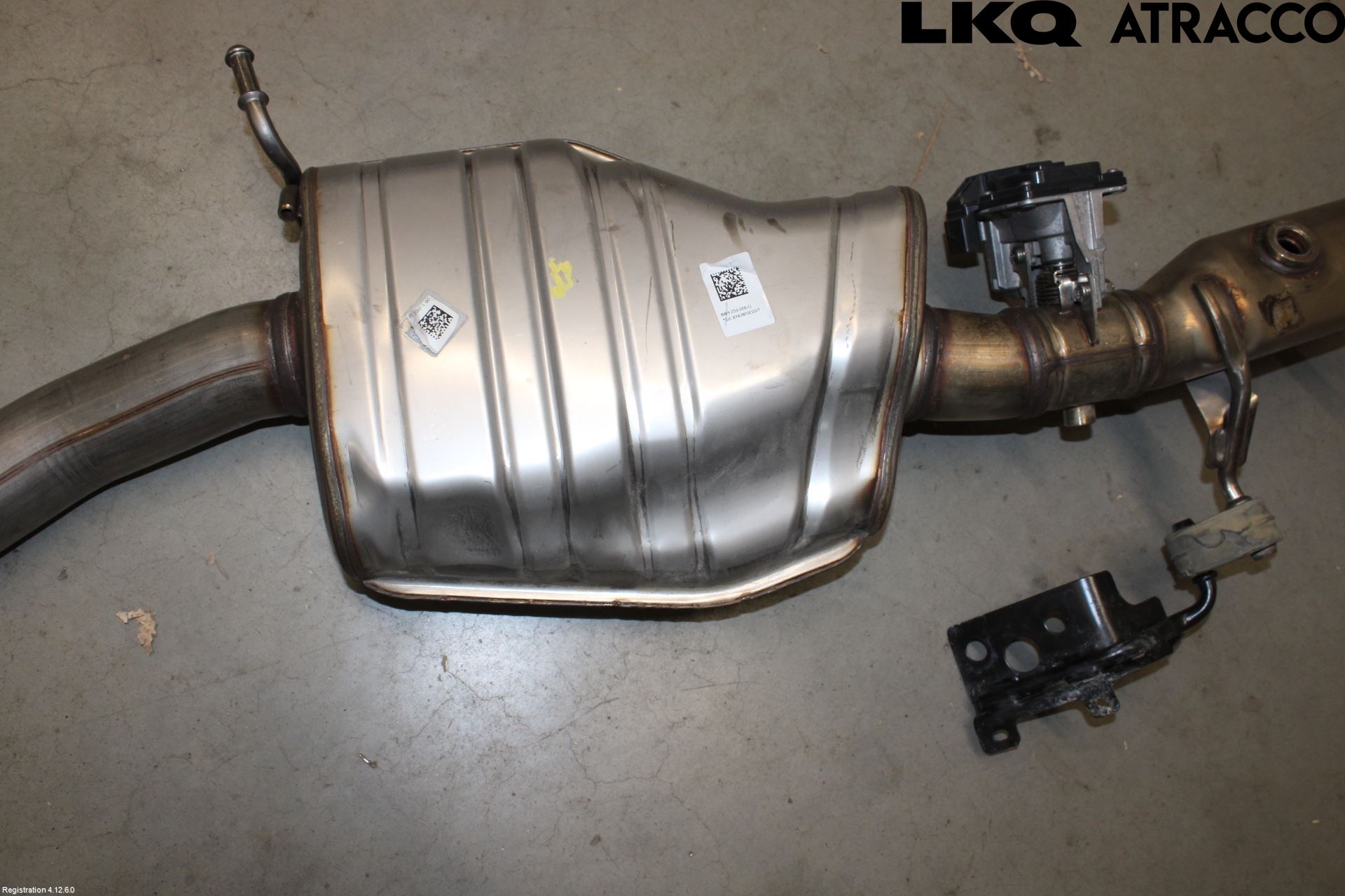 Audi A4/S4 B9 20- Eksos Anlegg Kompl