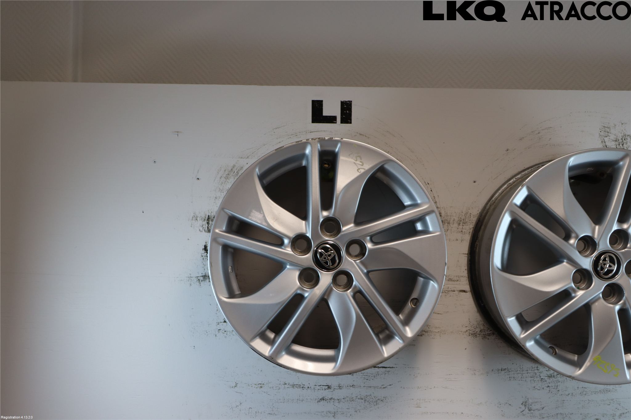 Toyota YARIS XP21 20- Felg Aluminium Sett 4Stk