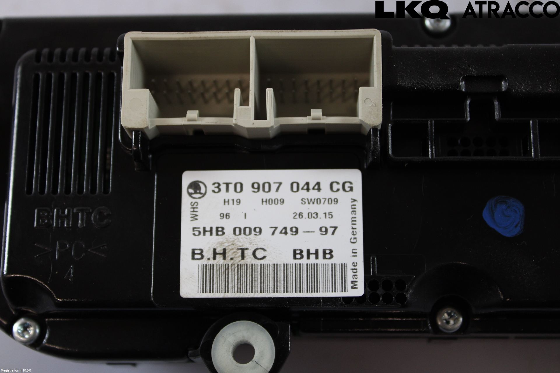 Skoda SUPERB 09-15 Varmeapparat Panel(Regulering)