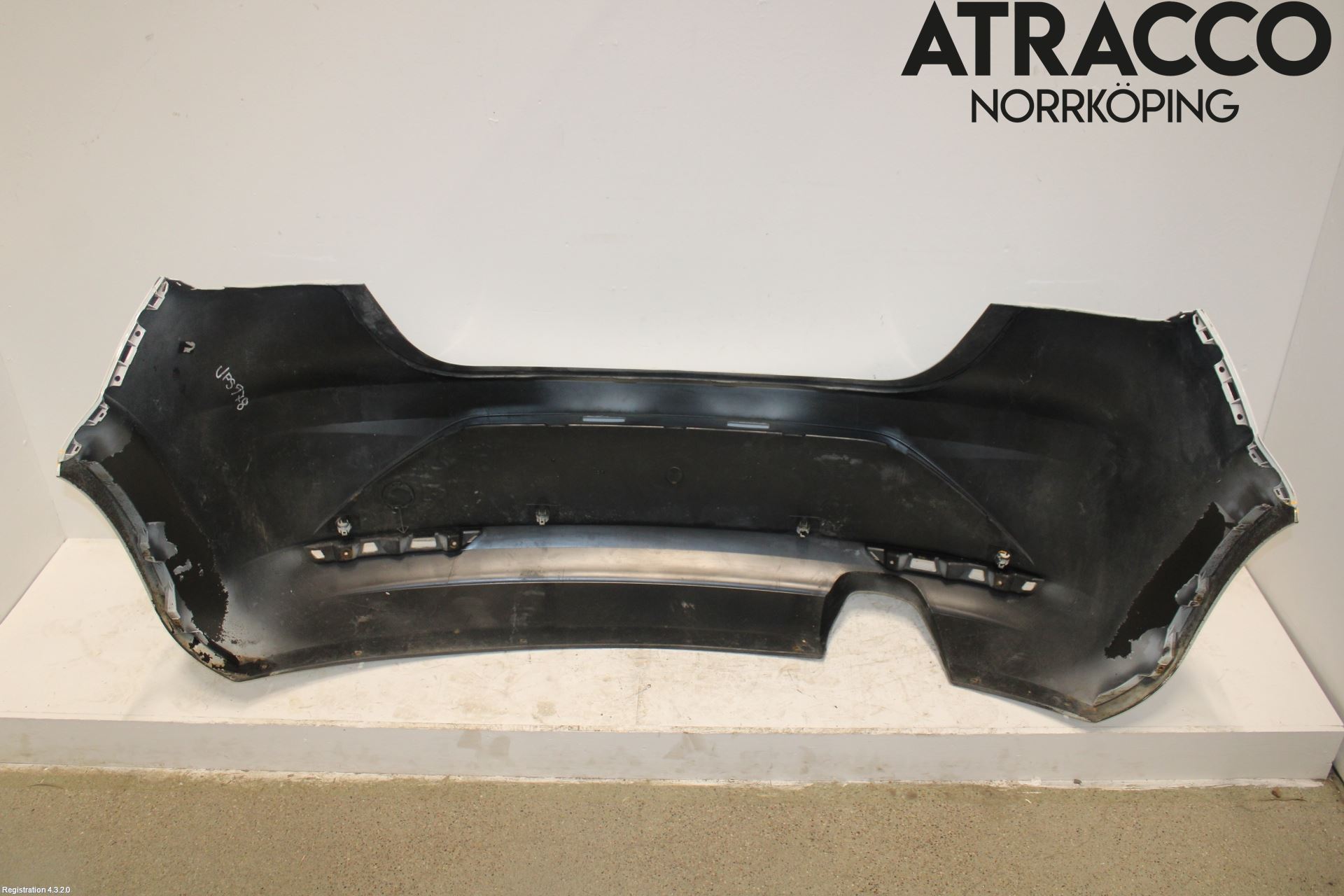 Seat LEON 06-12 Støtfanger Bak Overtrekk