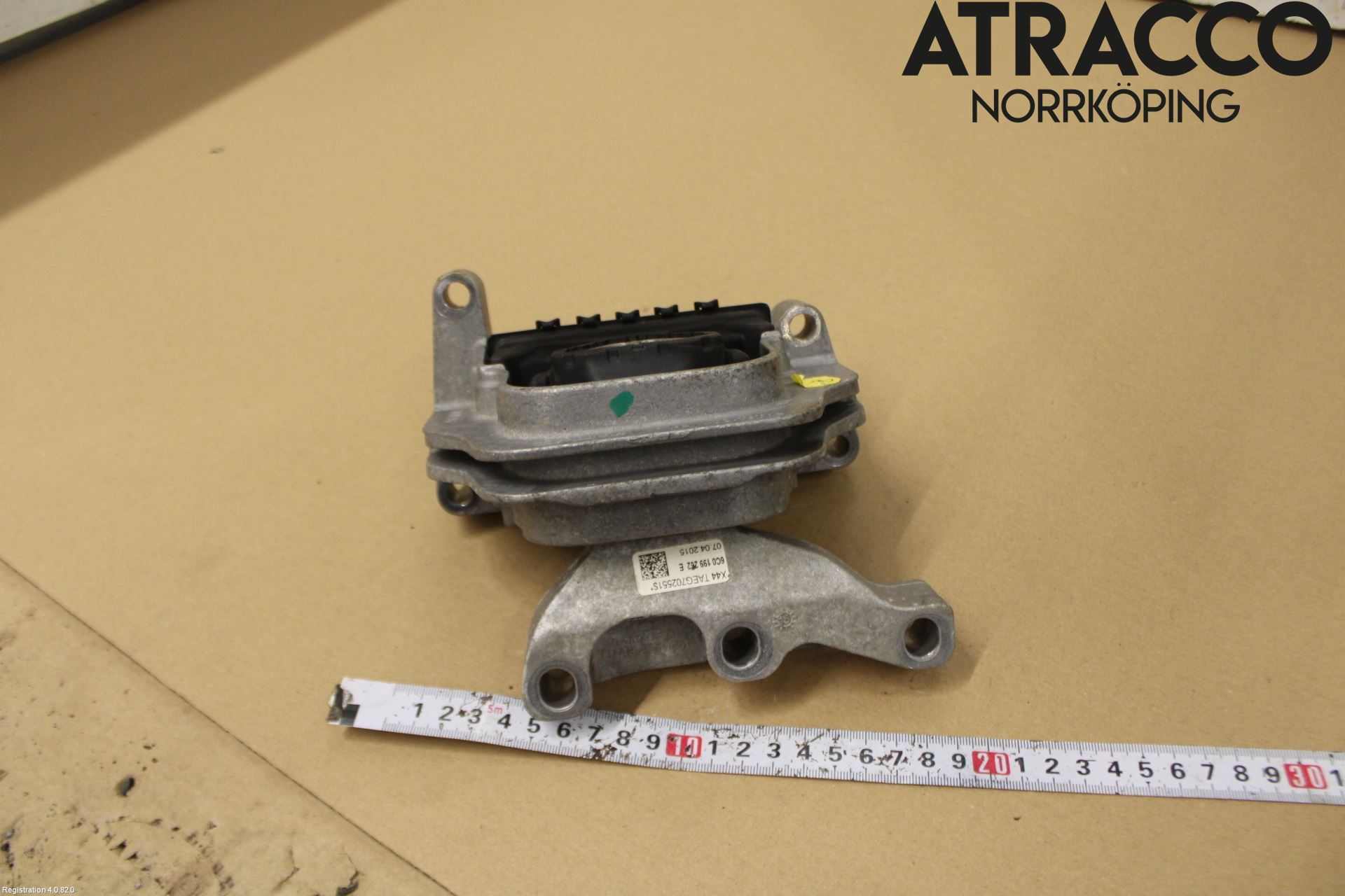 Audi A1/S1 11-18 Motor Feste Stål-Alu