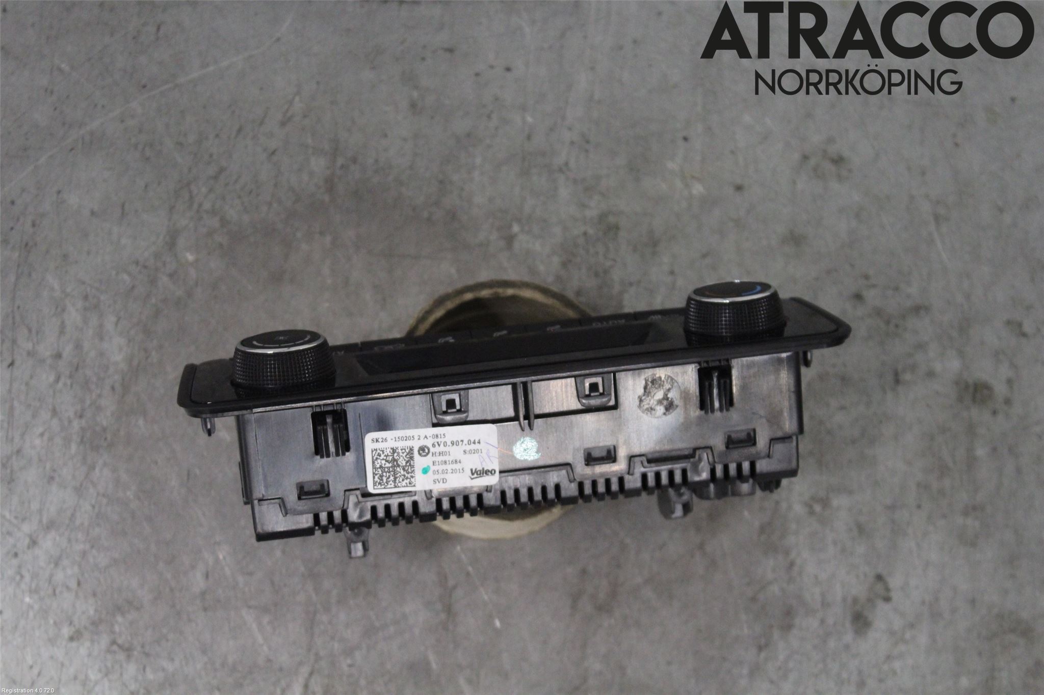 Skoda FABIA 15-21 Varmeapparat Panel(Regulering)