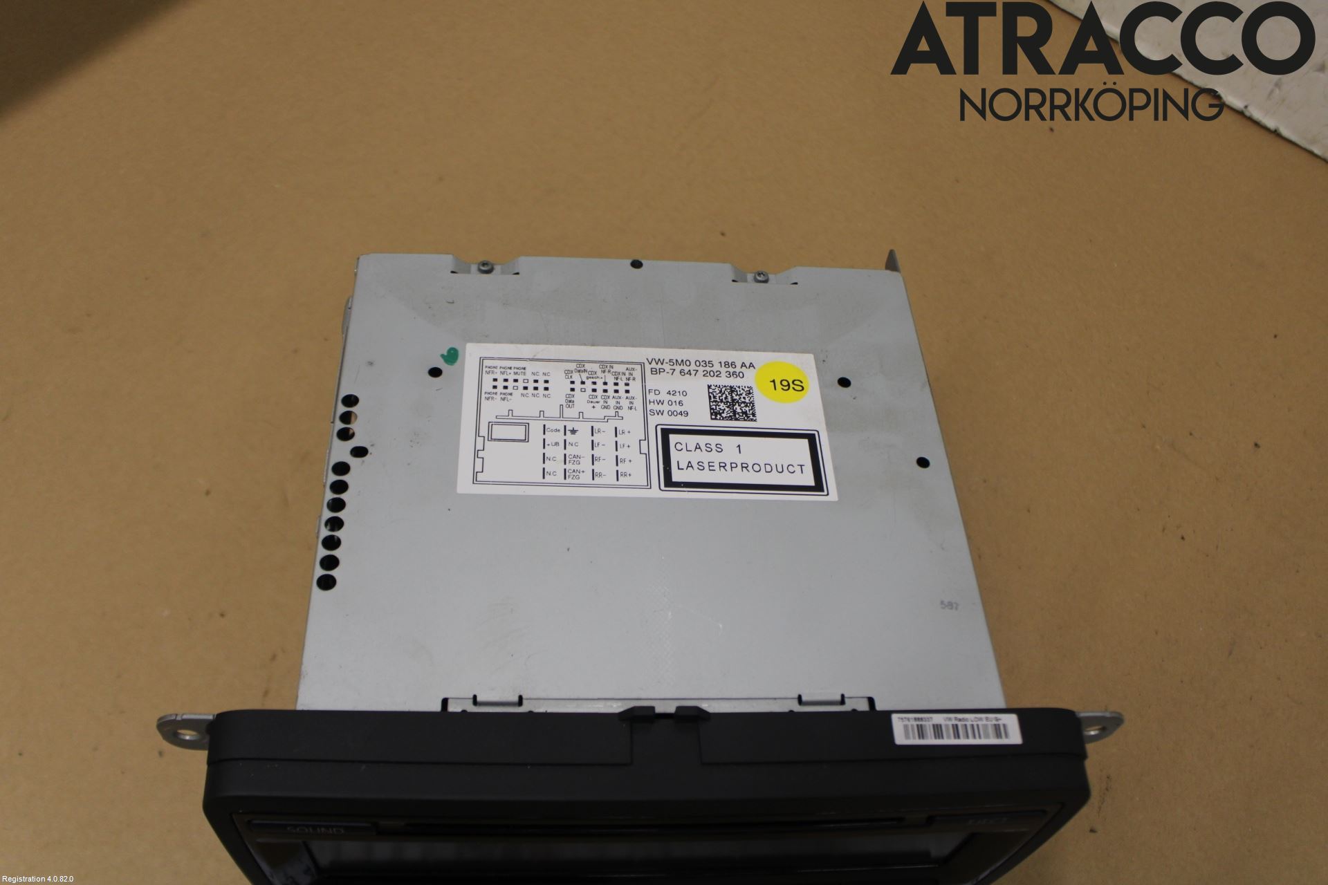 Volkswagen VW SHARAN 11- Stereo Radio Med Cd