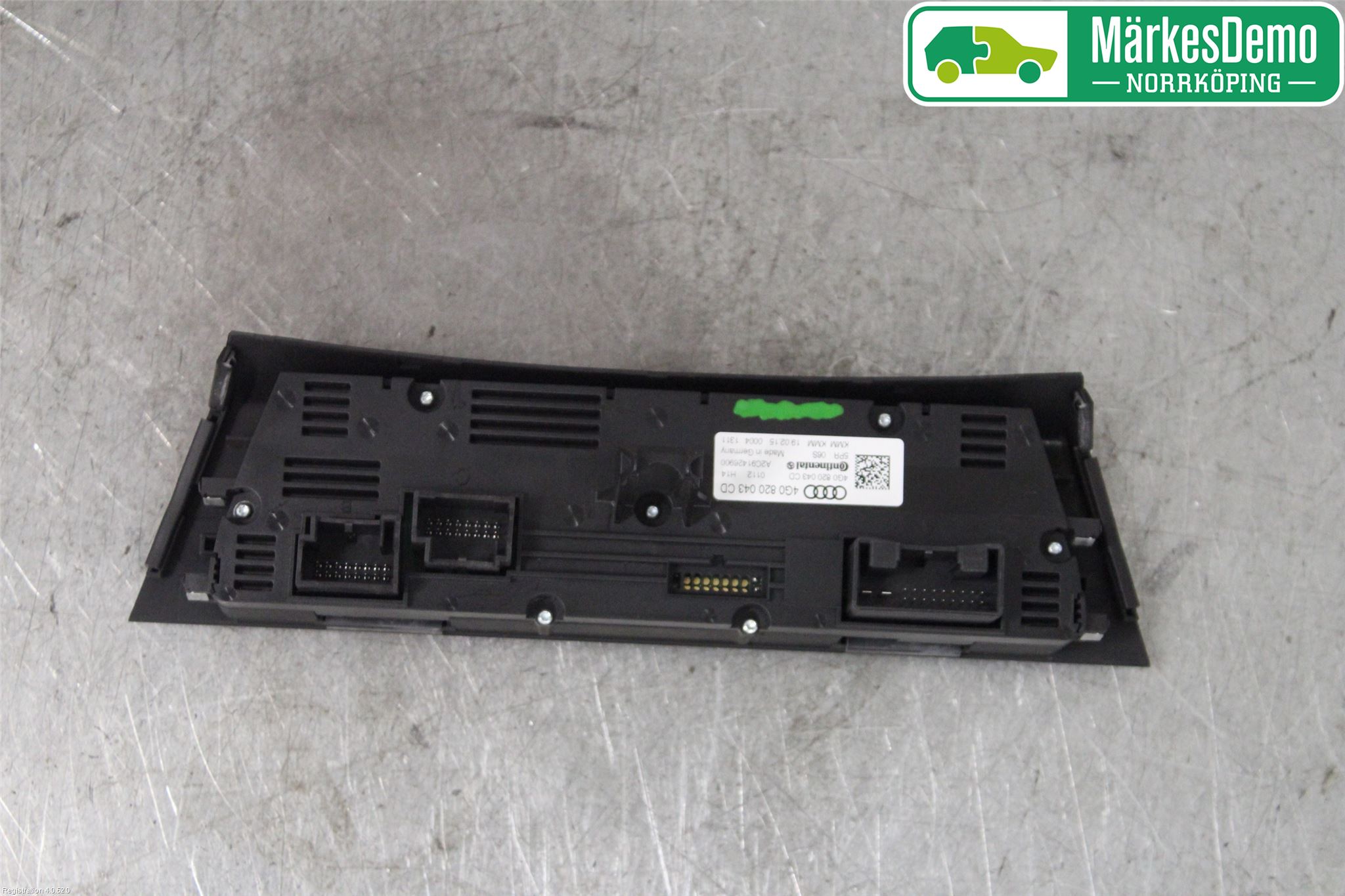Audi A6/S6 4G 11-18 Varmeapparat Panel(Regulering)
