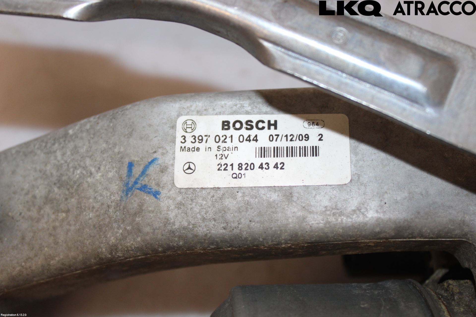 Mercedes-Benz MB S-KLASS (W221) 05-13 Viskermotor Frontrute