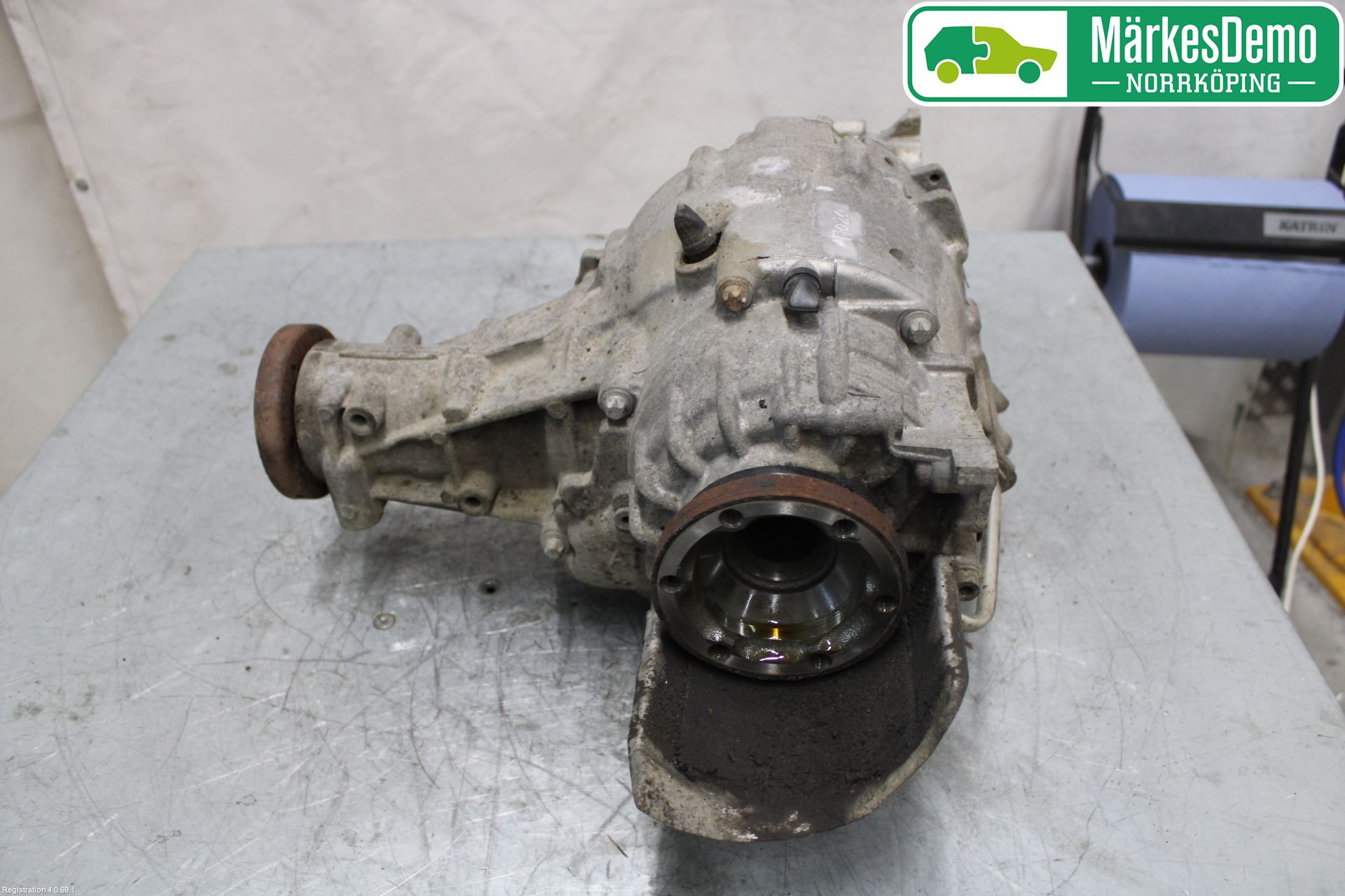 Audi A4/S4 08-11 Bakaksel Kardang Bak -Diff