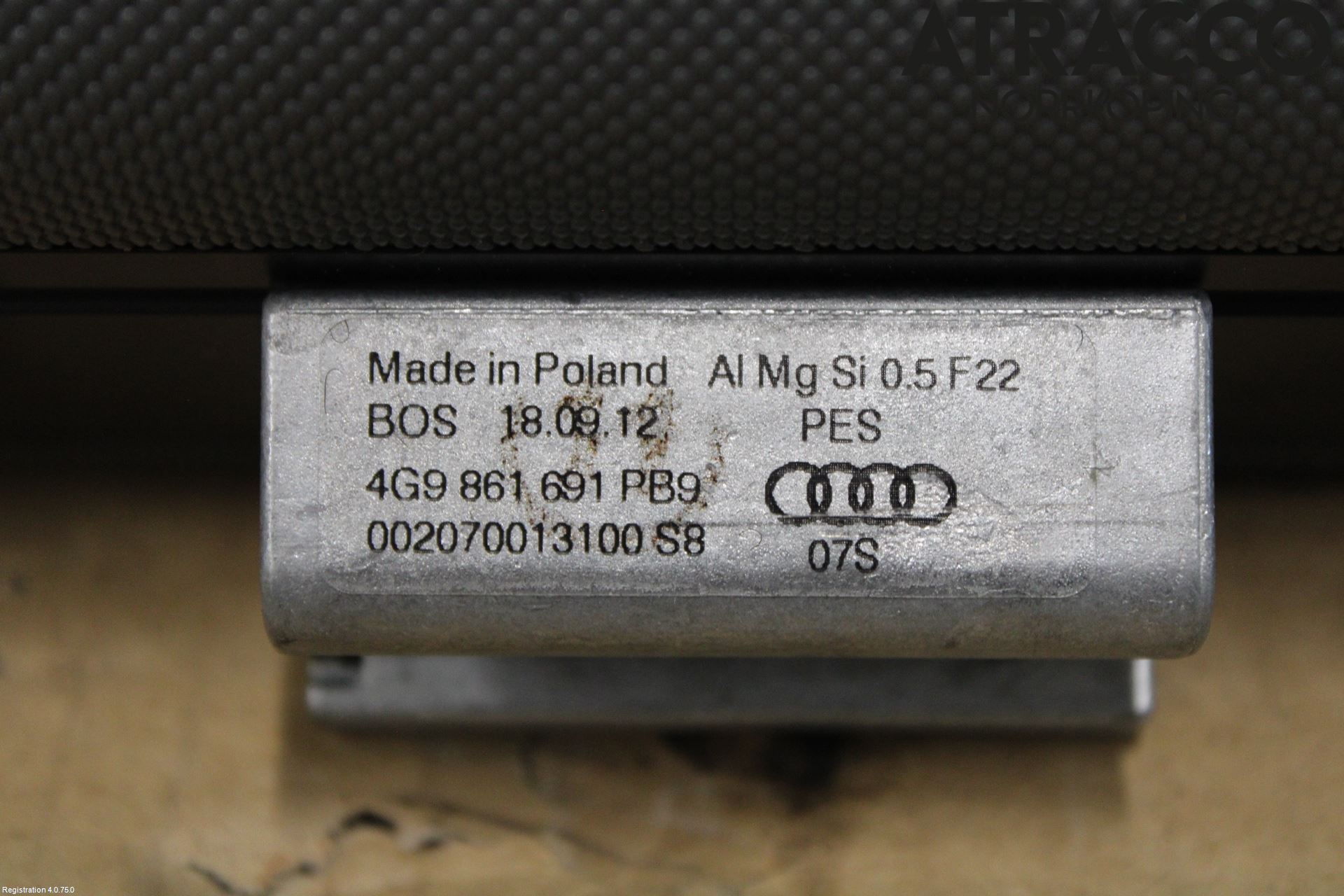 Audi A6/S6 4G 11-18 Innr Lastenett