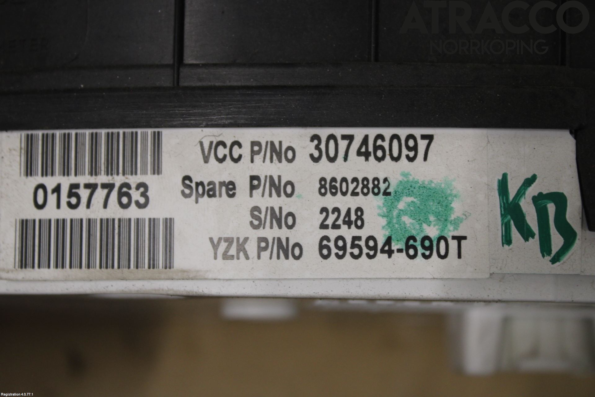 Volvo V70 05-08 Instr Kombinert