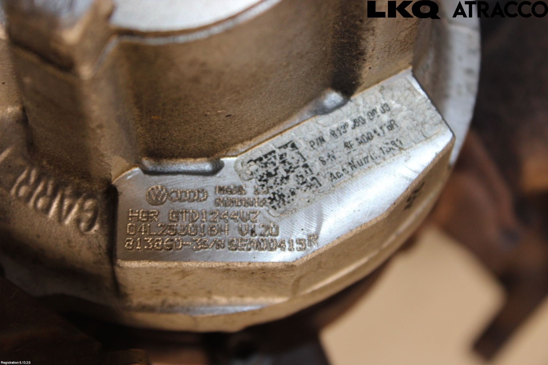 Volkswagen VW GOLF / E-GOLF VII 13-20 Turboaggregat