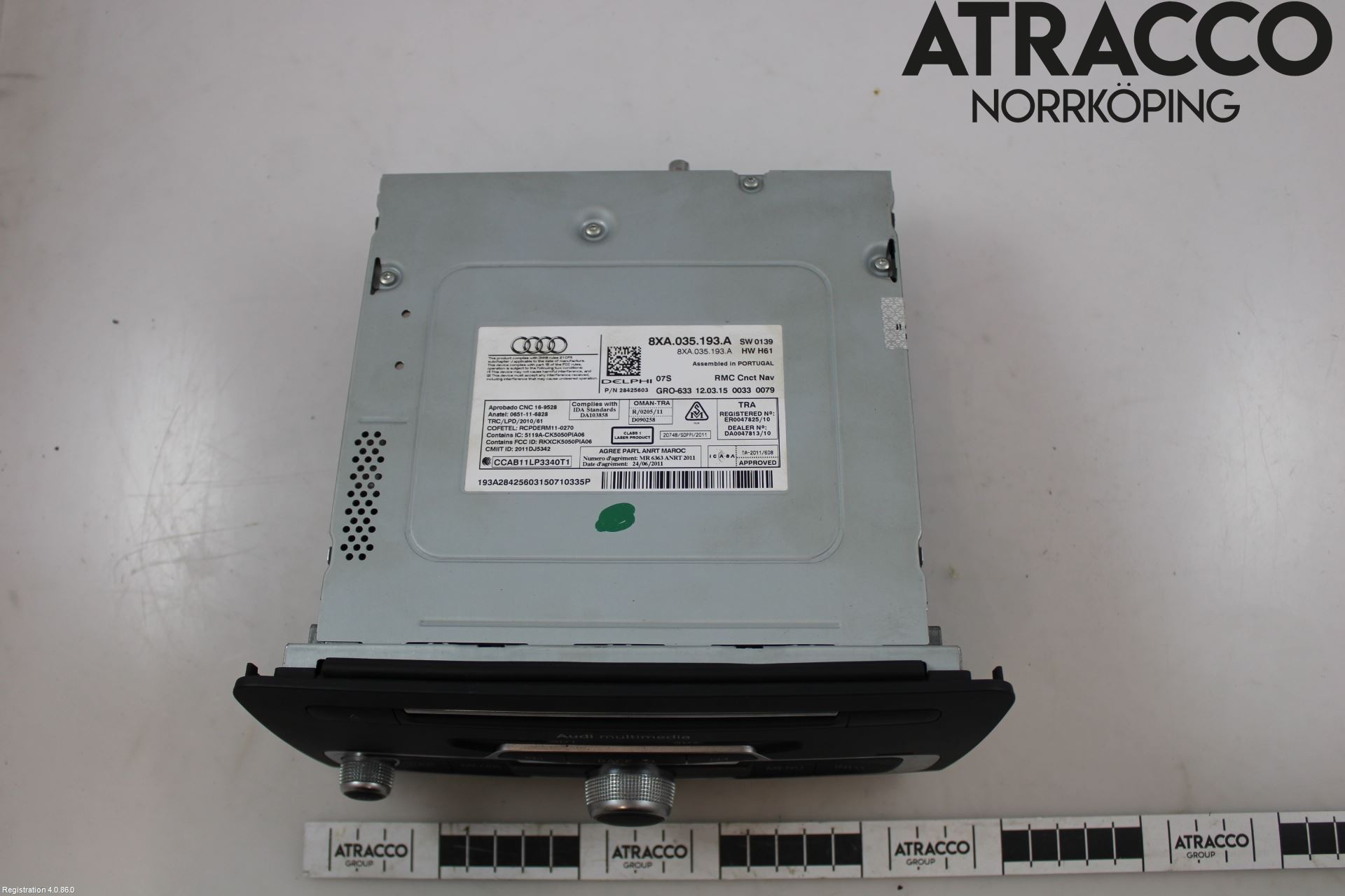 Audi A1/S1 11-18 Stereo Radio Med Cd
