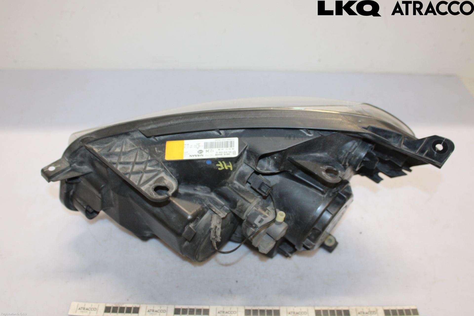 Nissan QASHQAI+2  10-14 Frontlykt Høyre