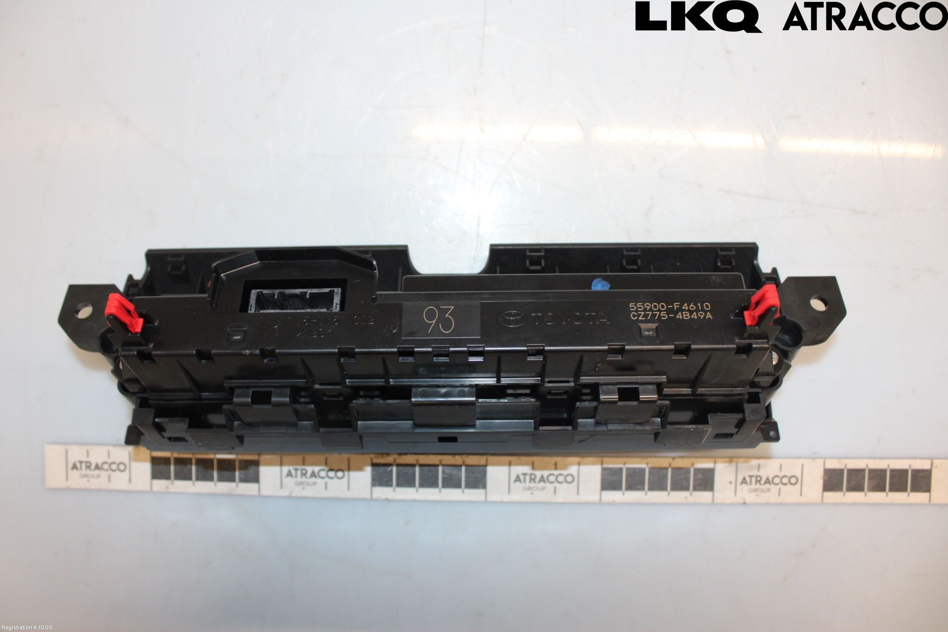 Toyota C-HR 24- Varmeapparat Panel(Regulering)