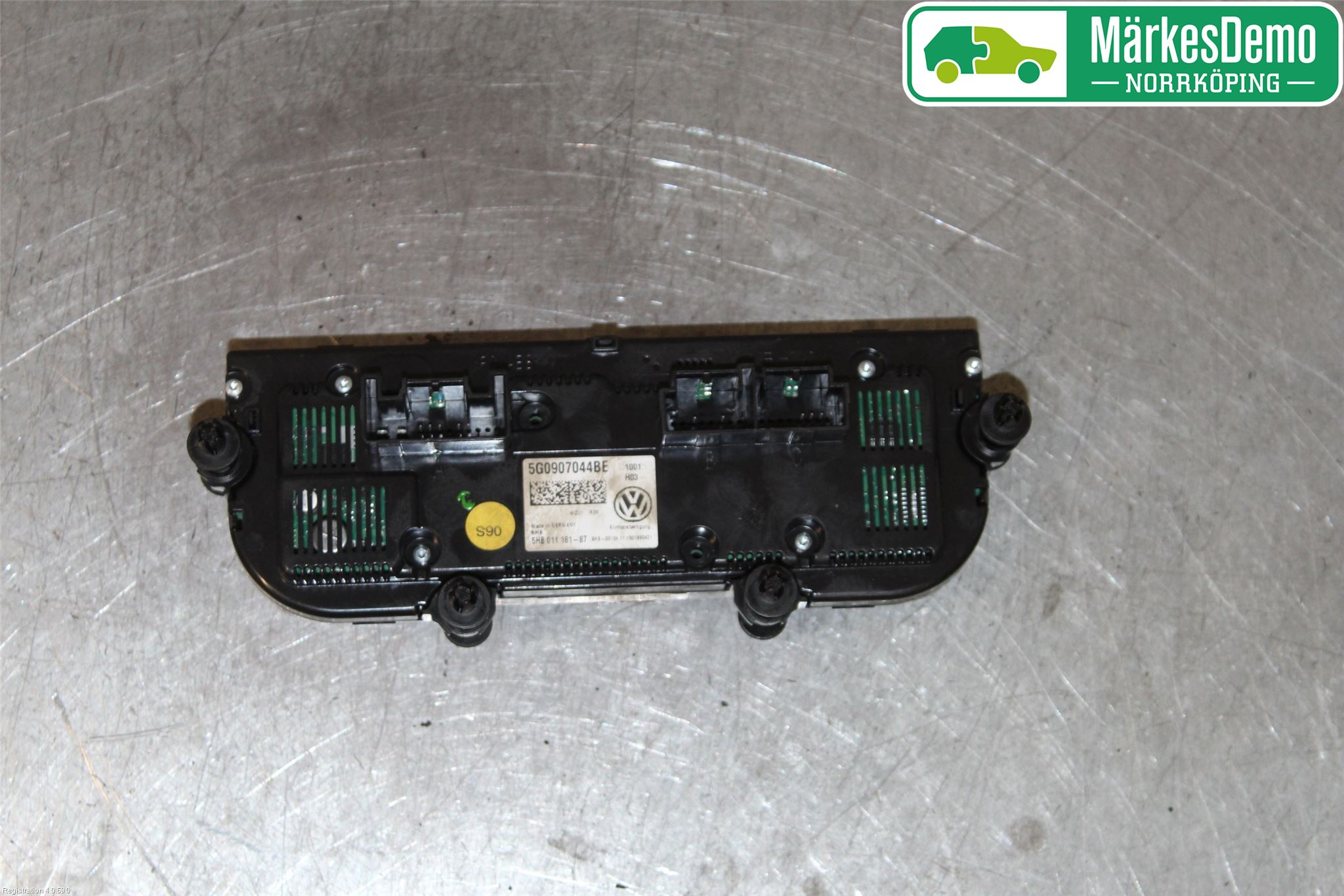 Volkswagen VW GOLF / E-GOLF VII 13-20 Varmeapparat Panel(Regulering)