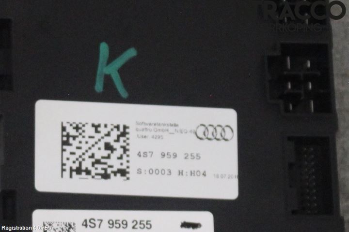 Audi R8 Styreenhet Øvrig