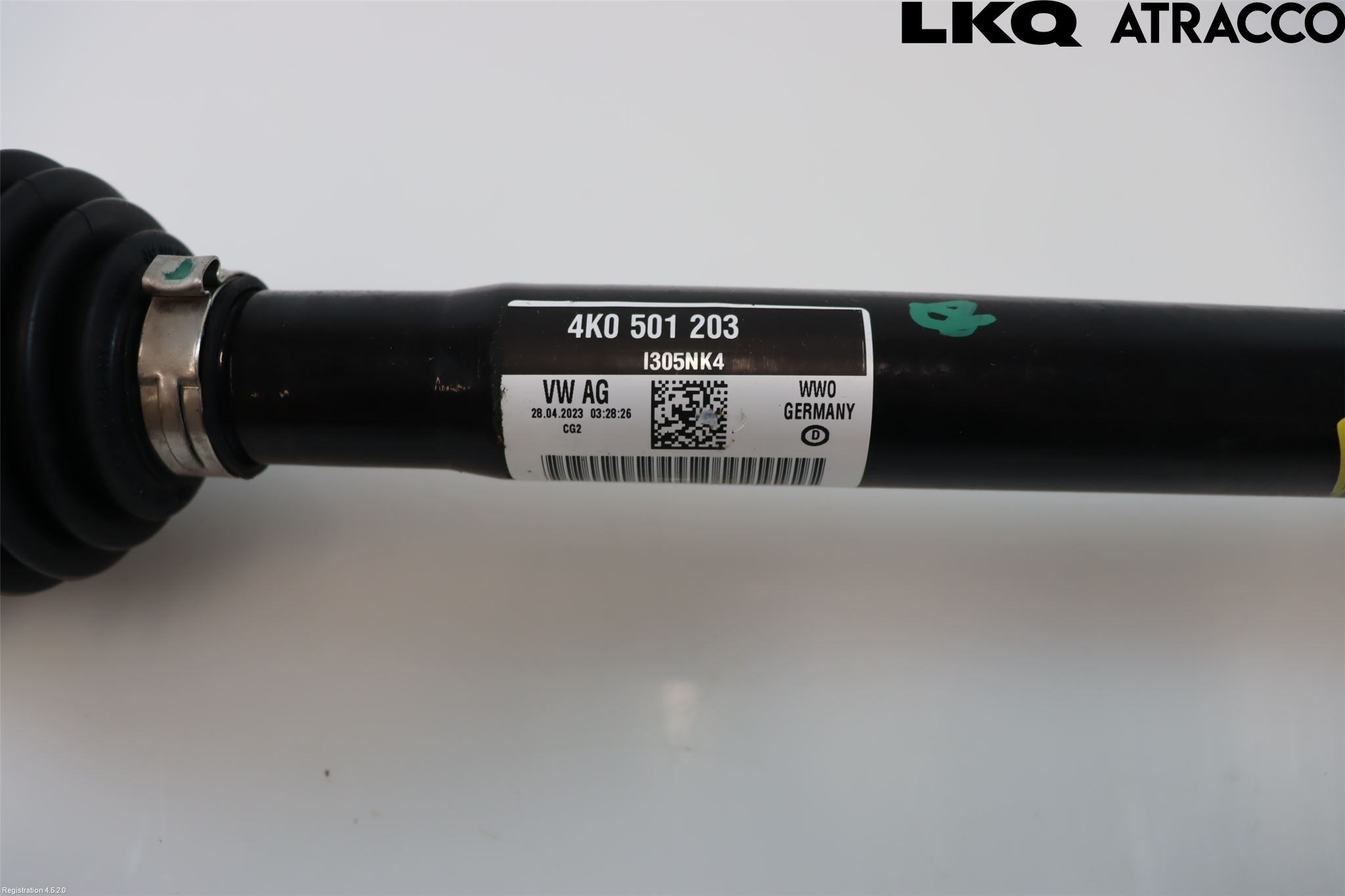 Audi A6 F2/C8 19- Drivaksel Bak Kompl Venstre
