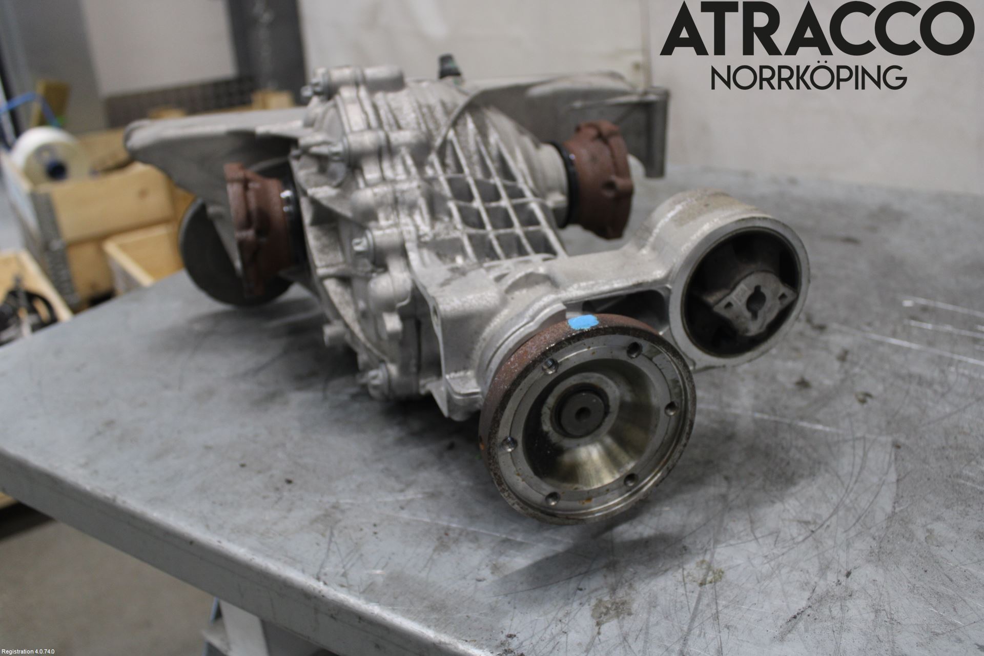 Audi A4/S4 B9 20- Bakaksel Kardang Bak -Diff