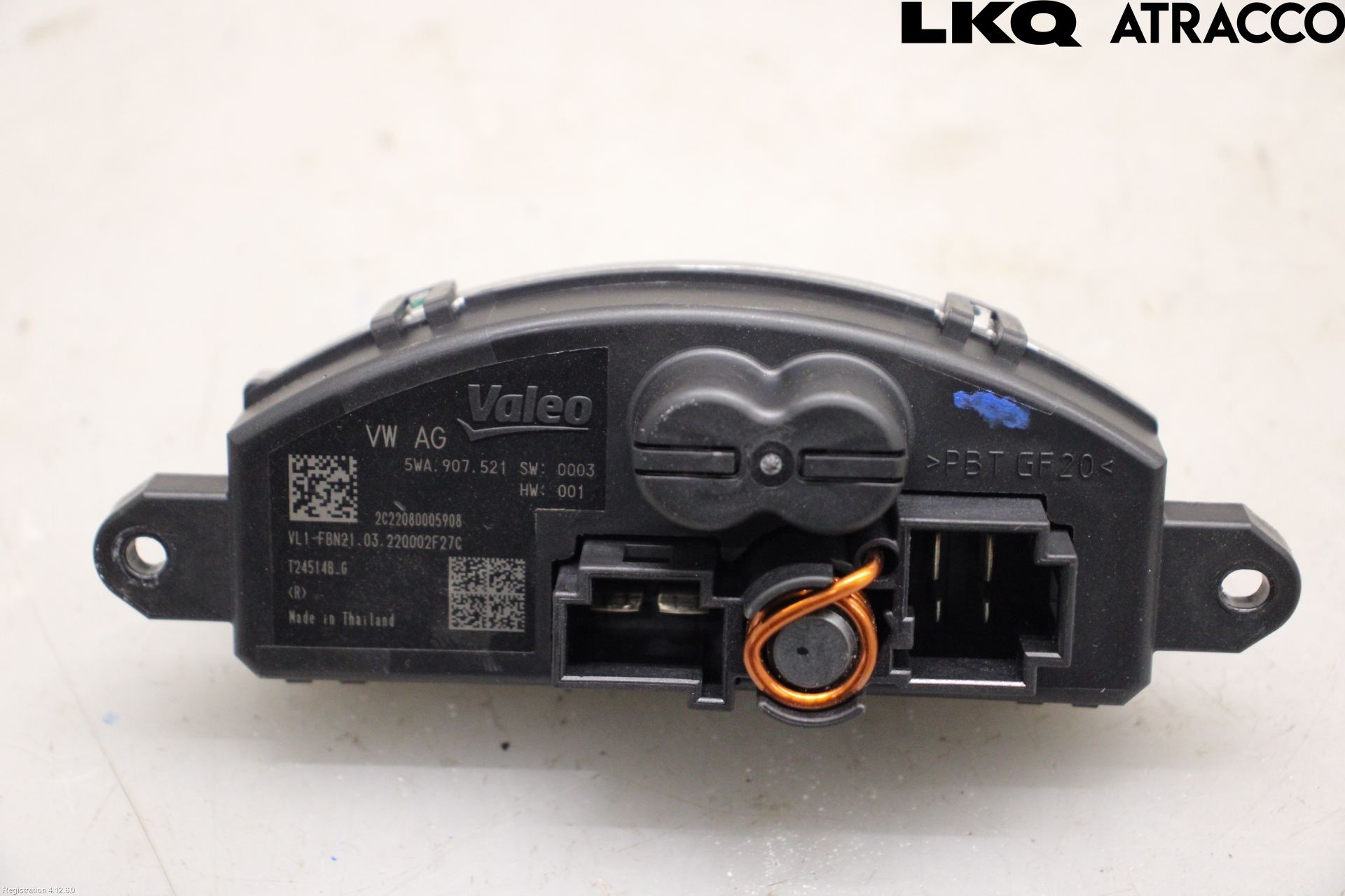 Volkswagen VW CADDY 21- Varmeapparat Viftemotstand
