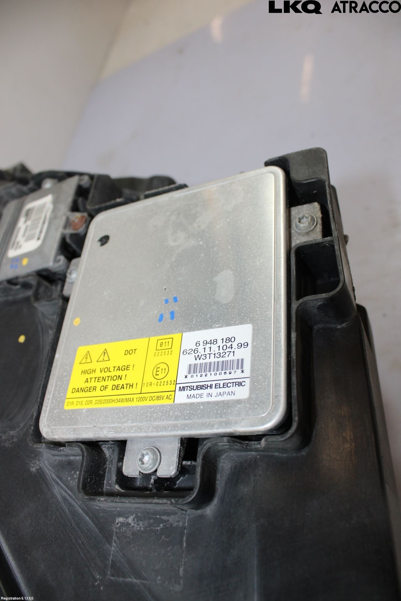 Volvo V70 08-13 Frontlykt Venstre