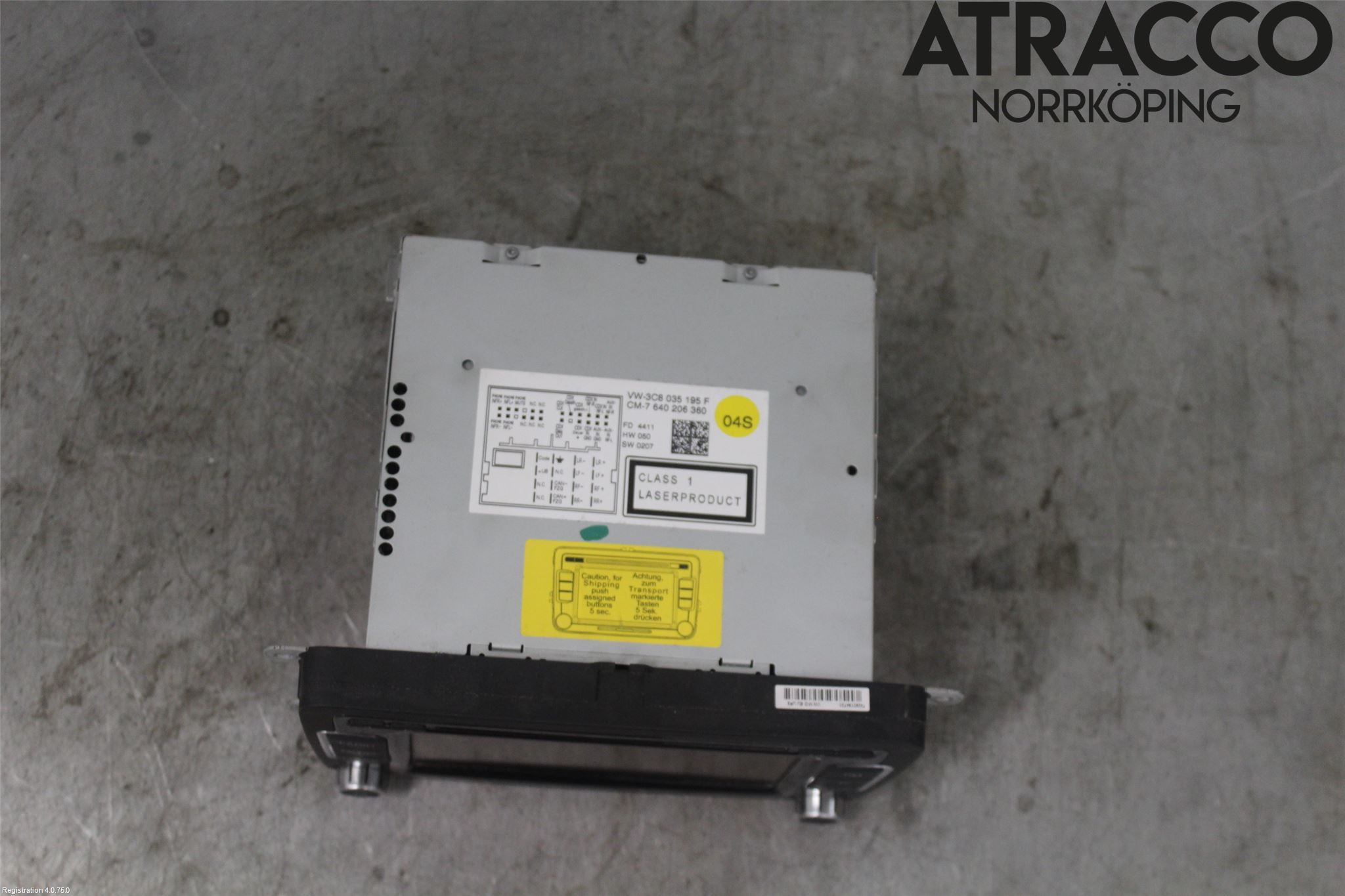 Volkswagen VW PASSAT 11-14 Stereo Radio Med Cd