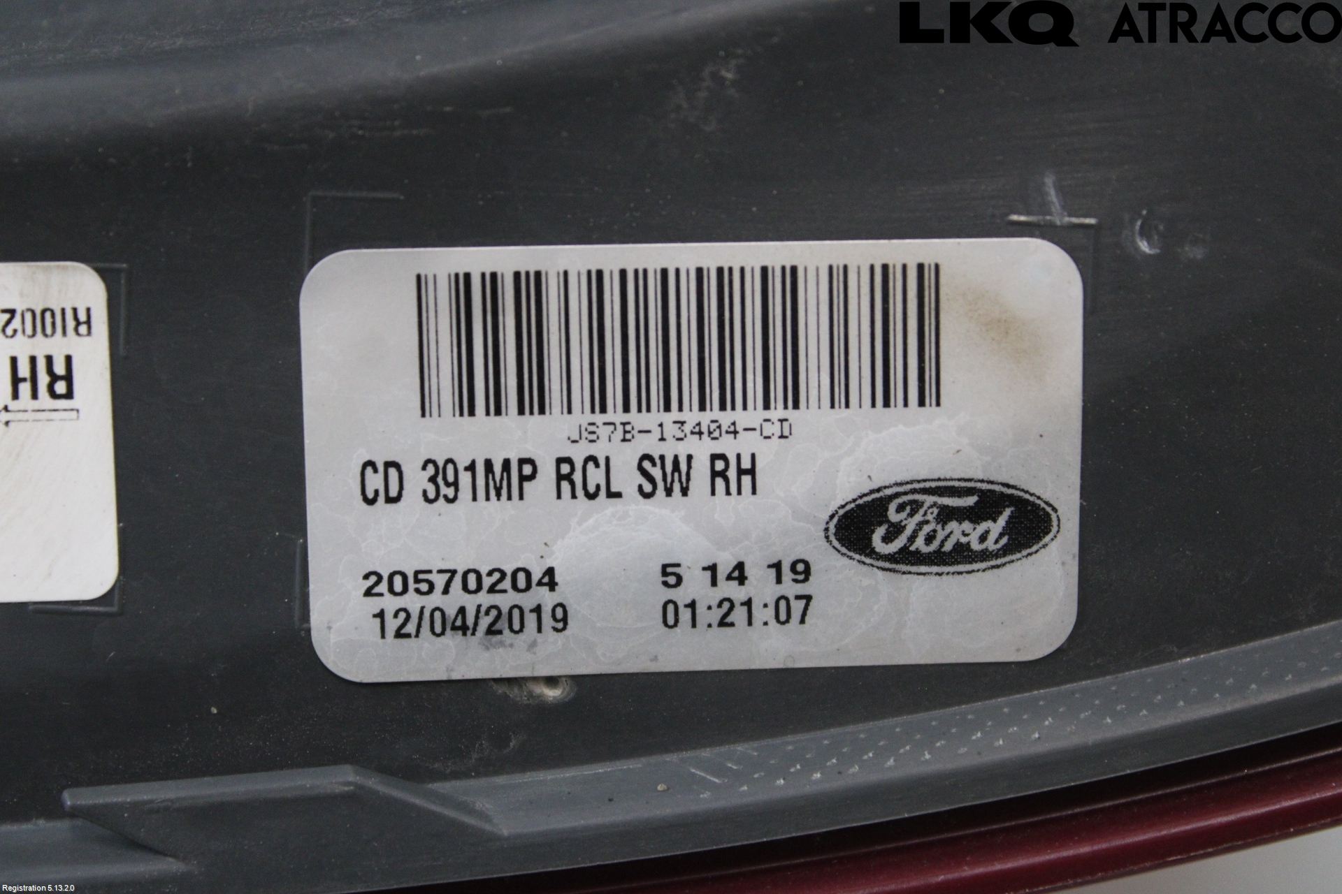 Ford MONDEO 15-22 Baklykt Høyre