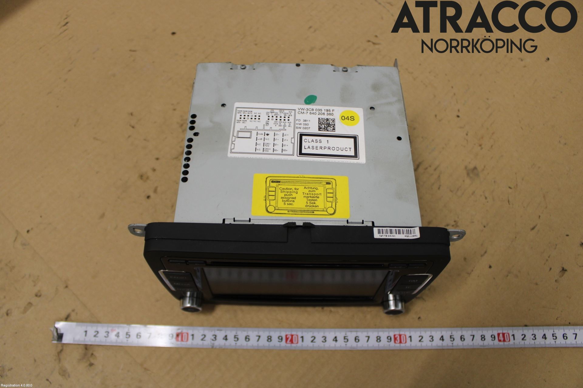 Volkswagen VW PASSAT 11-14 Stereo Radio Med Cd
