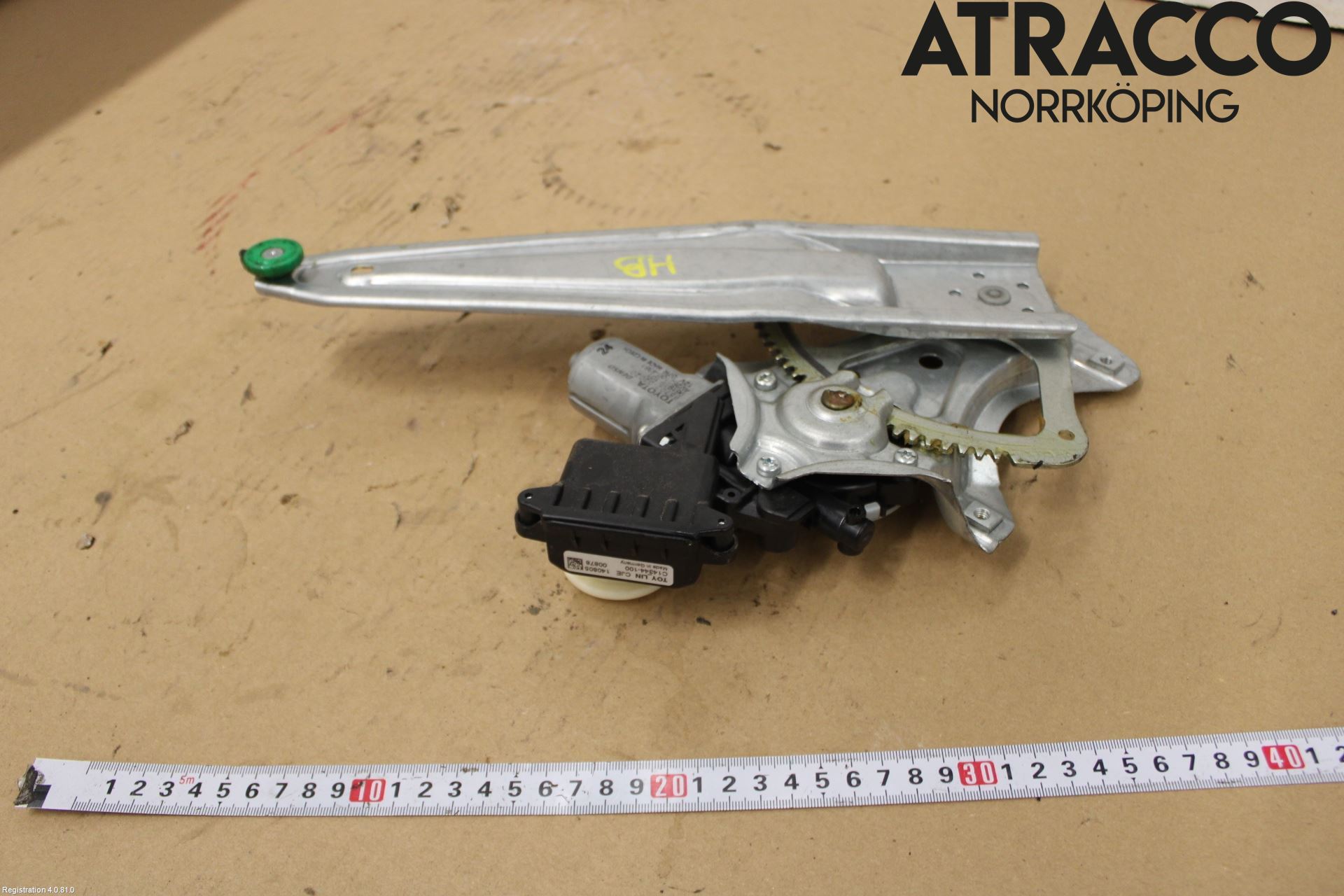 Toyota AURIS 13-19 Vindusheis El Komp