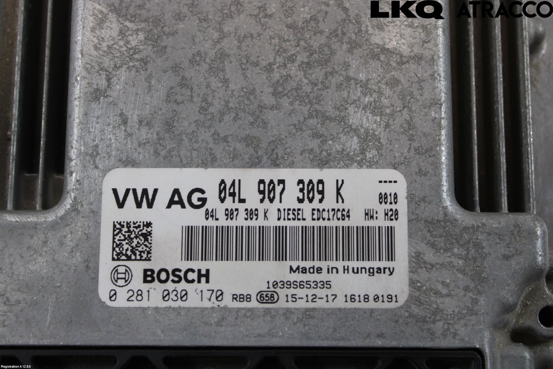 Volkswagen VW CADDY 16-20 Styreenhet Dieselpumpe