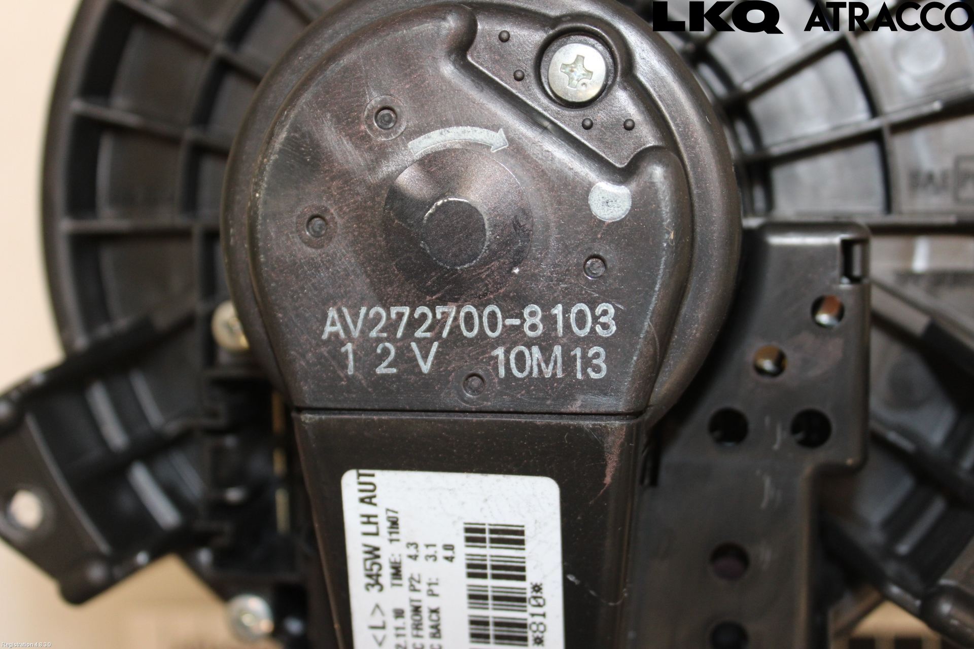 Toyota AVENSIS 09-15 Varmeapparat Viftemotor