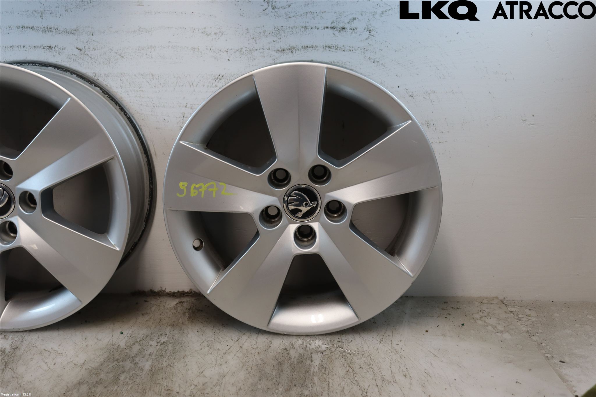 Skoda RAPID Felg Aluminium Sett 4Stk