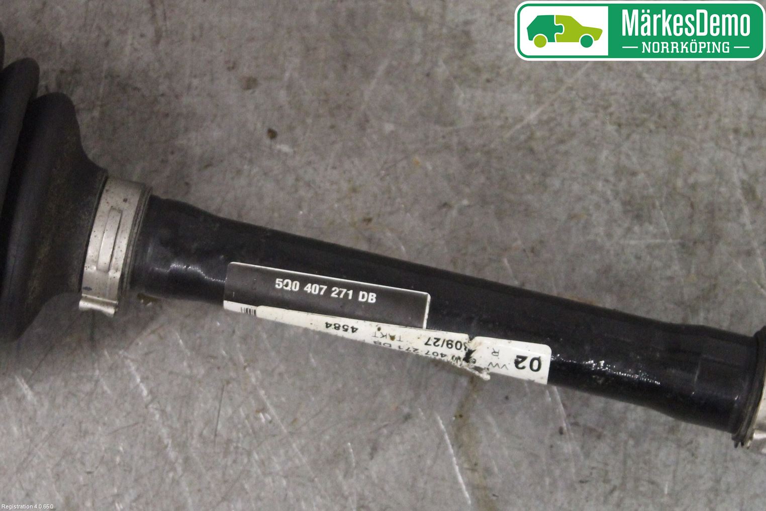 Volkswagen VW GOLF / E-GOLF VII 13-20 Drivaksel Foran Kompl Venstre