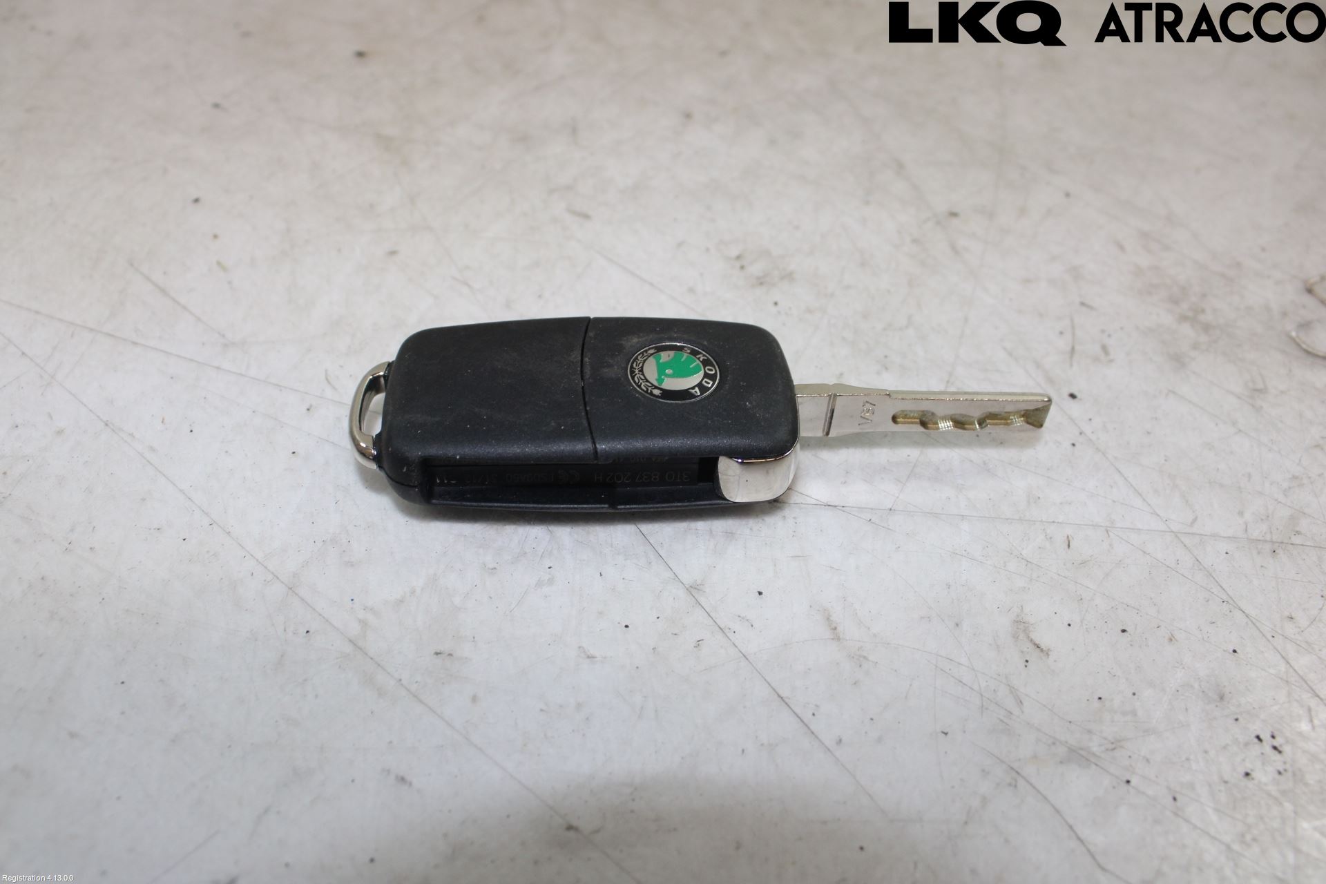 Skoda FABIA 07-14 Nøkkel Fjernkontroll -Alarm